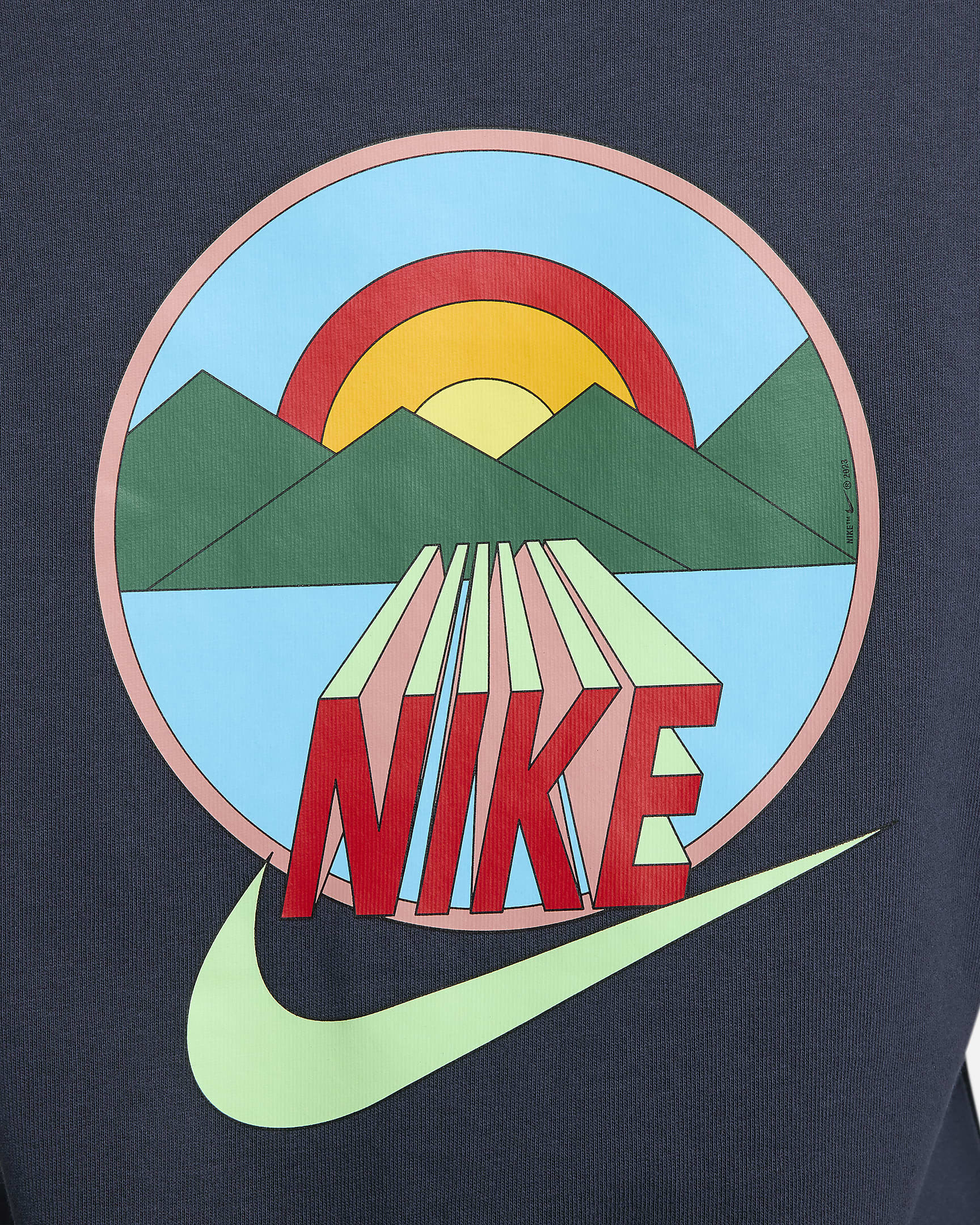 Nike-T-shirt - Obsidian