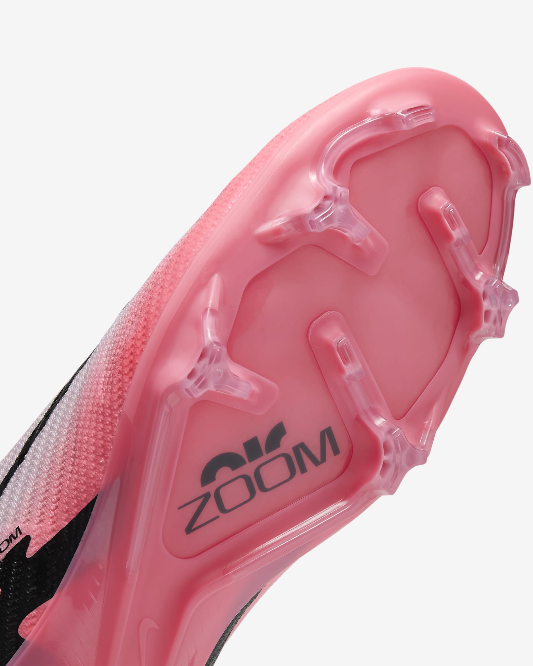 รองเท้าสตั๊ดฟุตบอลไม่หุ้มข้อ FG Nike Mercurial Vapor 15 Elite - Pink Foam/ดำ