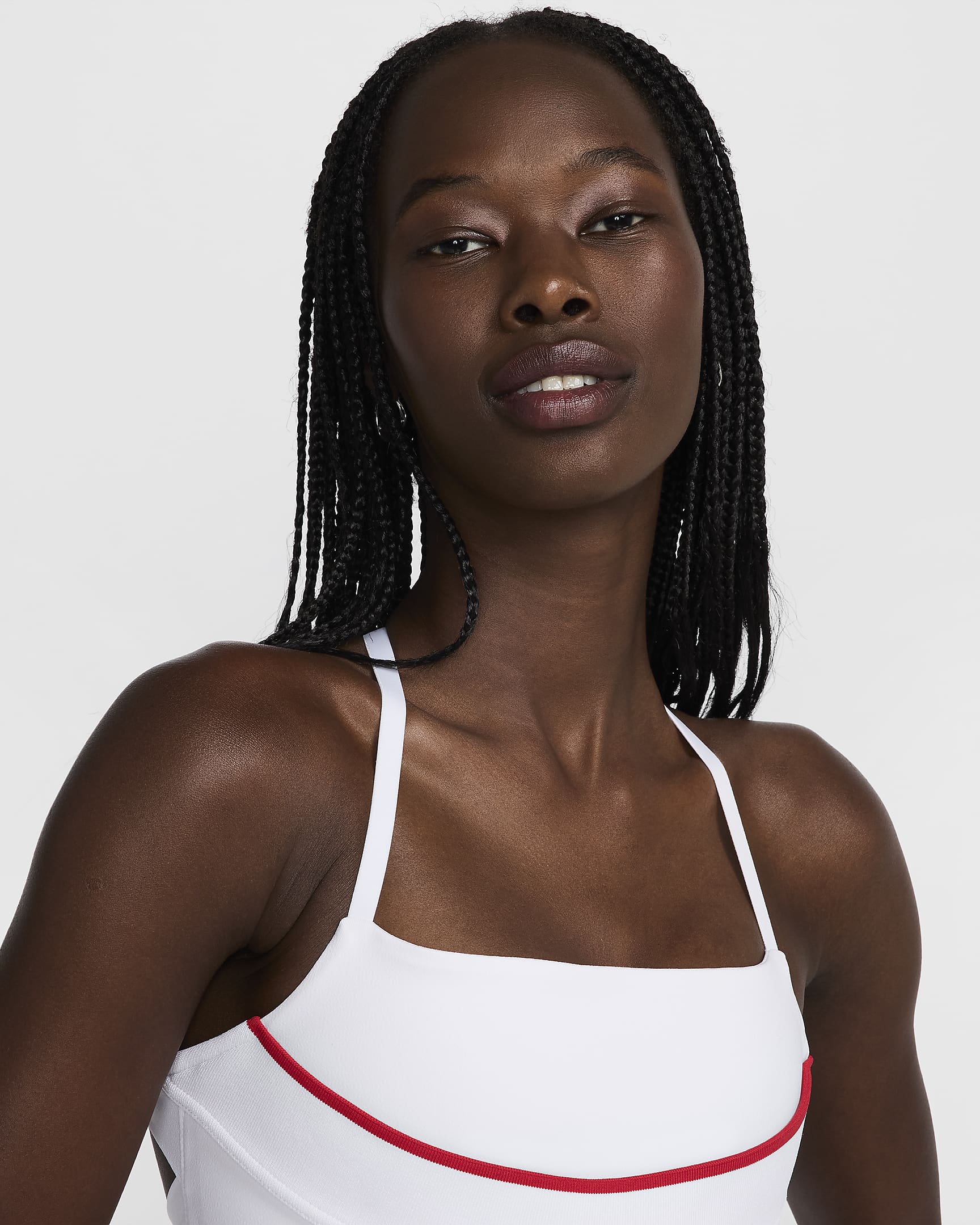 Nike x Jacquemus Women's Bra - White/University Red