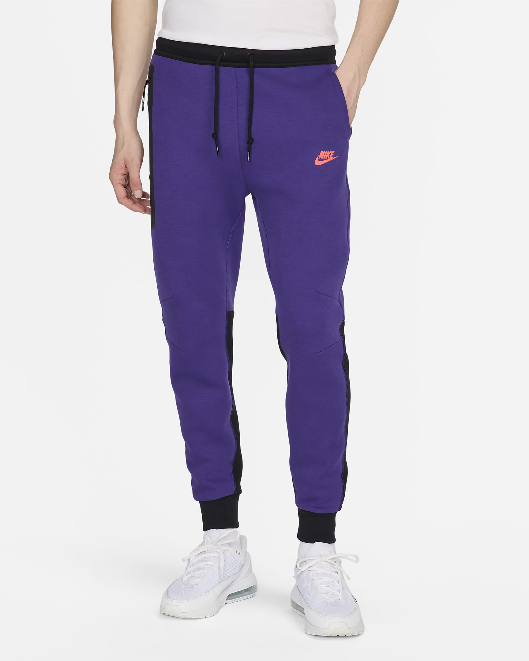 Nike Sportswear Tech Fleece-joggebukse til herre - Field Purple/Svart