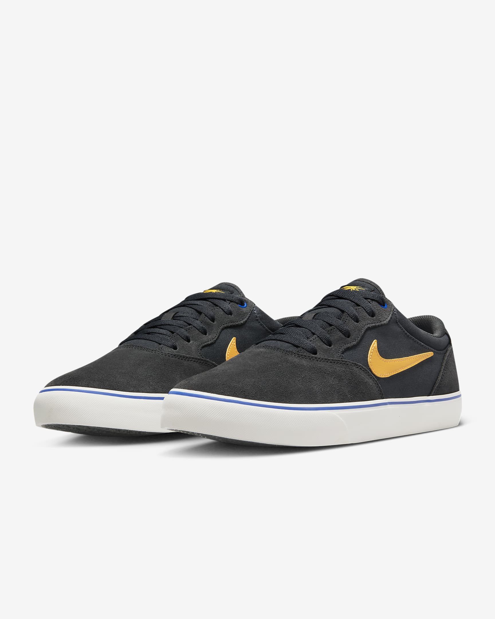 Tenis de skateboarding Nike SB Chron 2 - Antracita/Antracita/Vela/Oro universitario