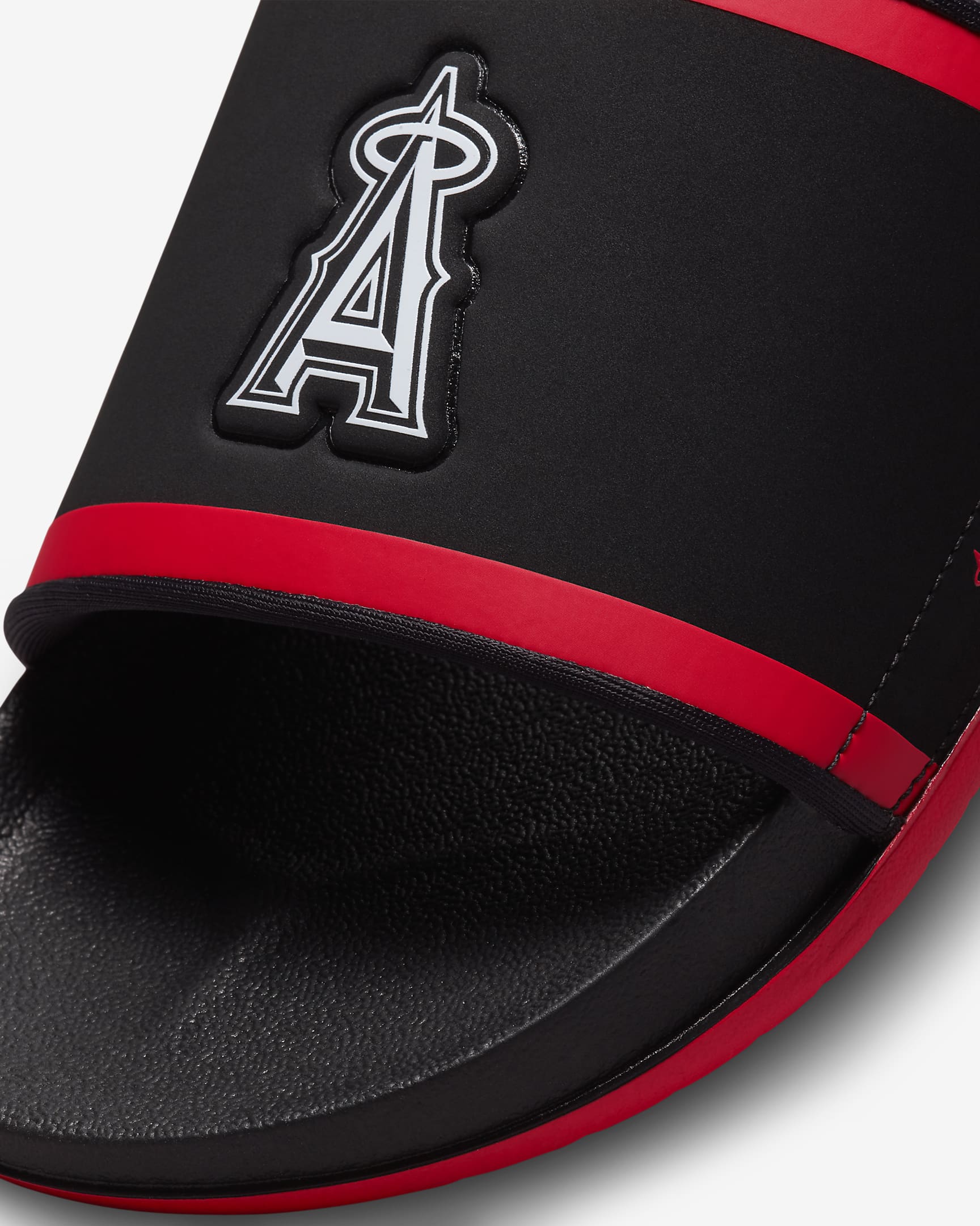 Chancla Nike Offcourt (MLB Los Angeles Angels) - Negro/Rojo deportivo/Blanco