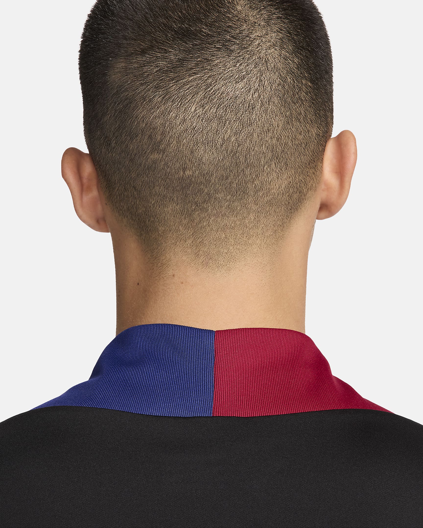 Haut d'entraînement de football Nike Dri-FIT FC Barcelona Strike pour Homme - Noir/Noble Red/Deep Royal Blue/Light Orewood Brown