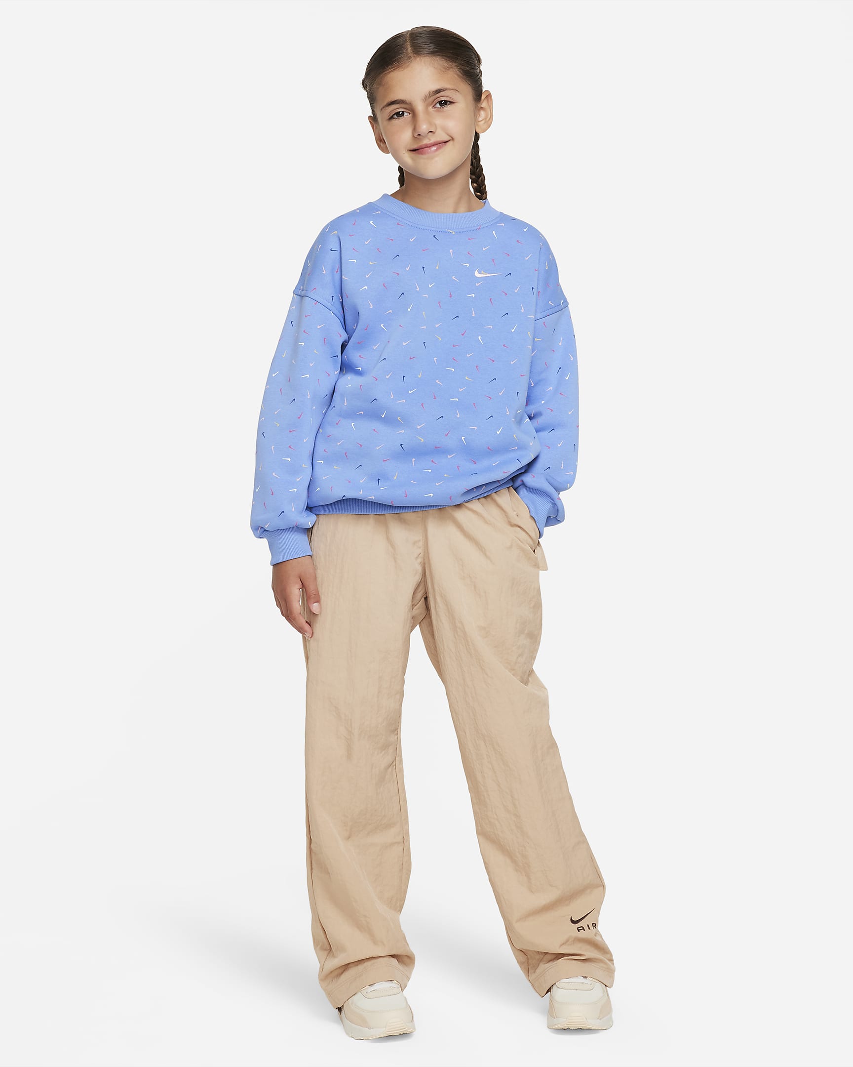 Nike Sportswear Club Fleece Older Kids' (Girls') Oversized Sweatshirt