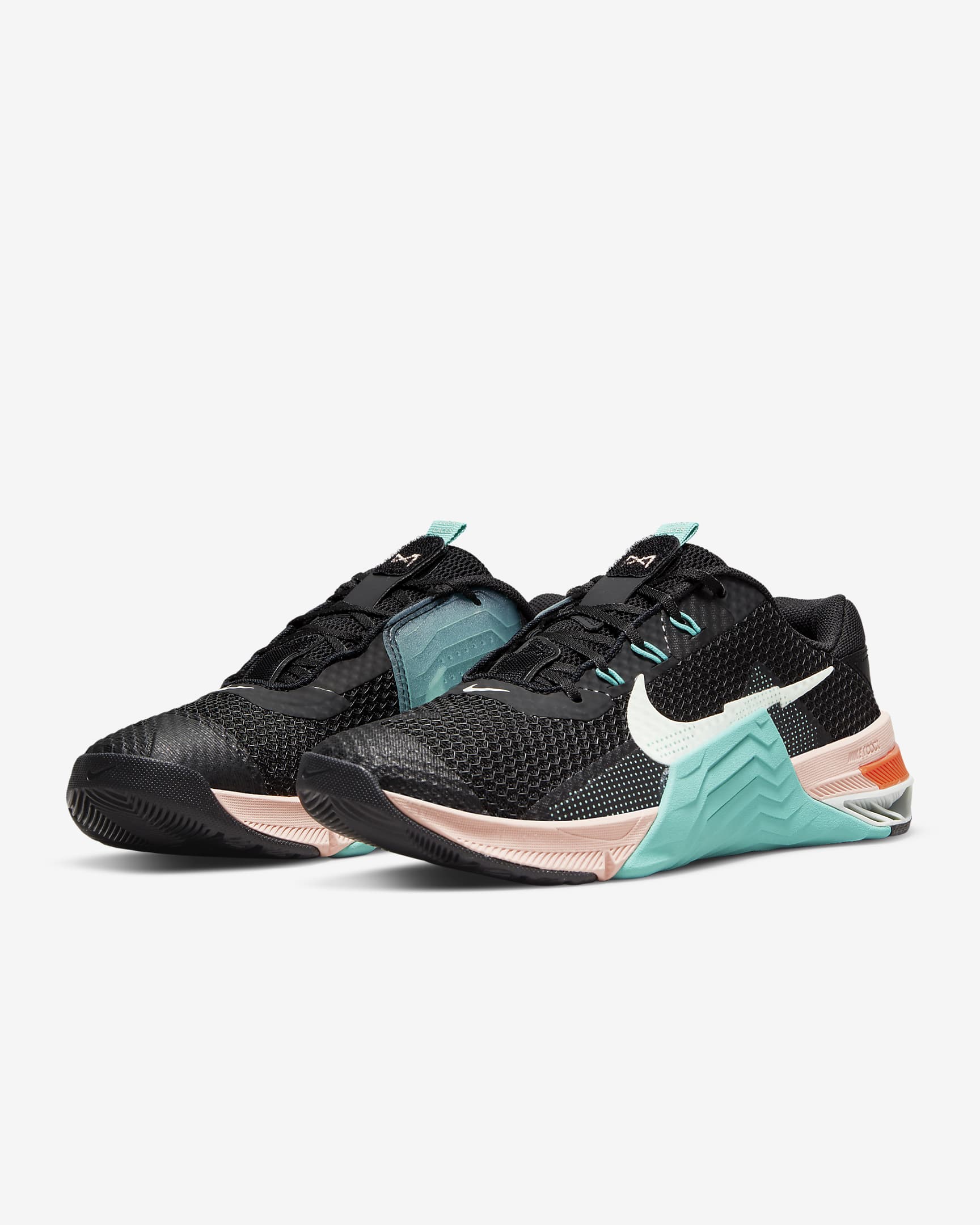 Nike Metcon 7 Women's Training Shoes - Black/Washed Teal/Arctic Orange/Barely Green