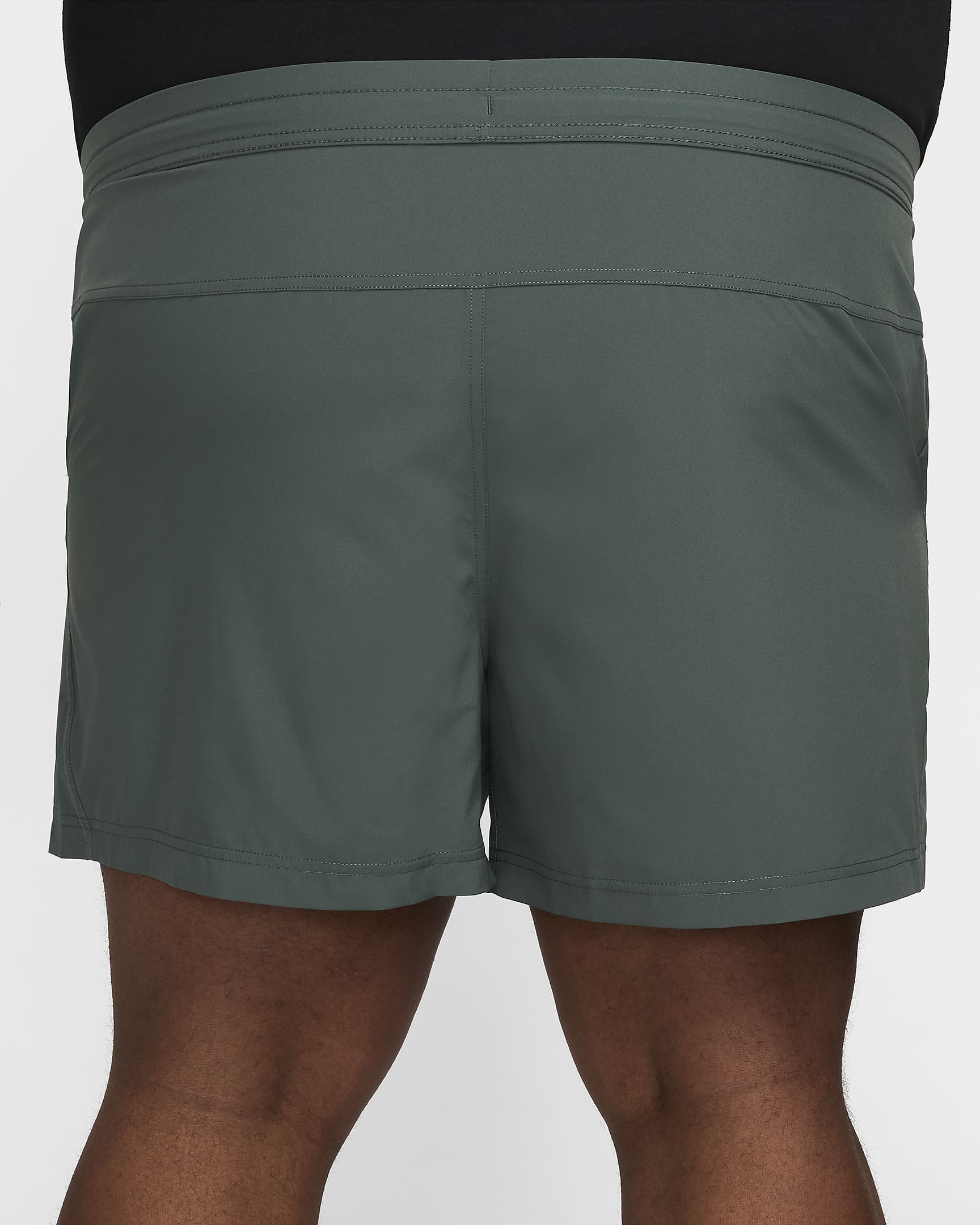 Nike Form Men's Dri-FIT 5" Unlined Versatile Shorts - Vintage Green/Black