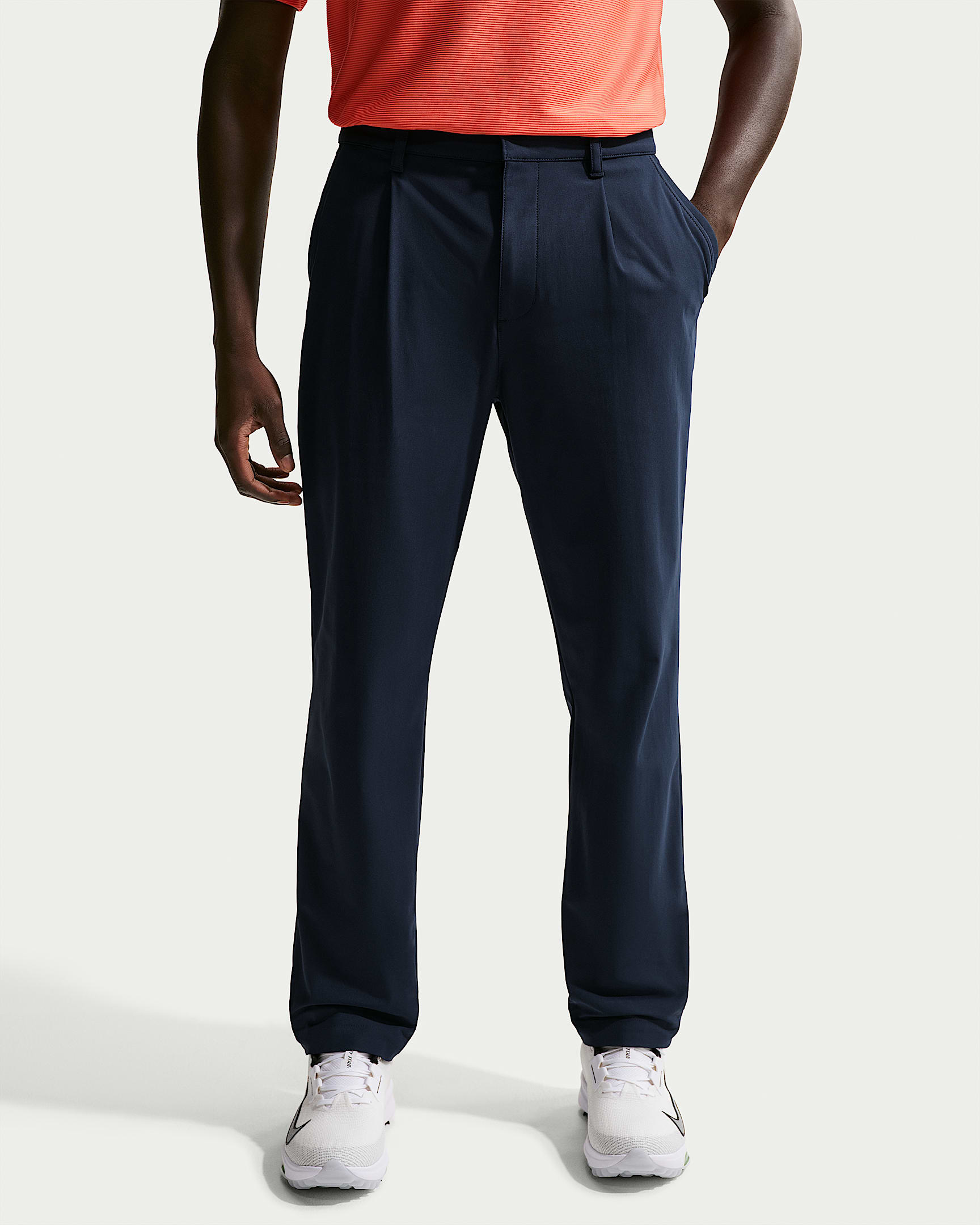 Nike Par Men's Dri-FIT Slim Golf Pants - College Navy/Black/College Navy