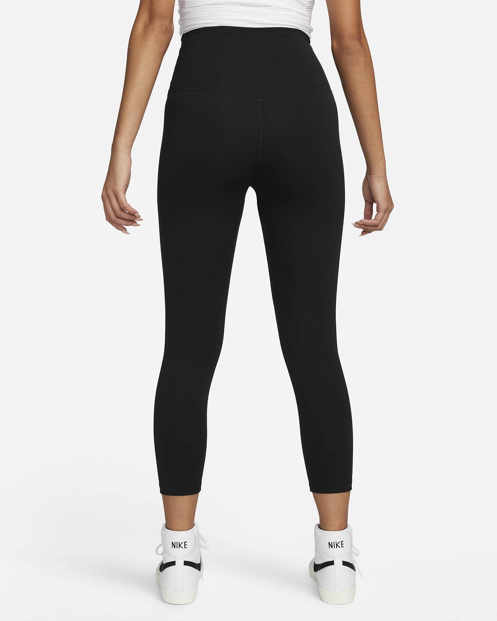 Naomi Osaka Women's High-Waisted Cropped Training Leggings. Nike NO