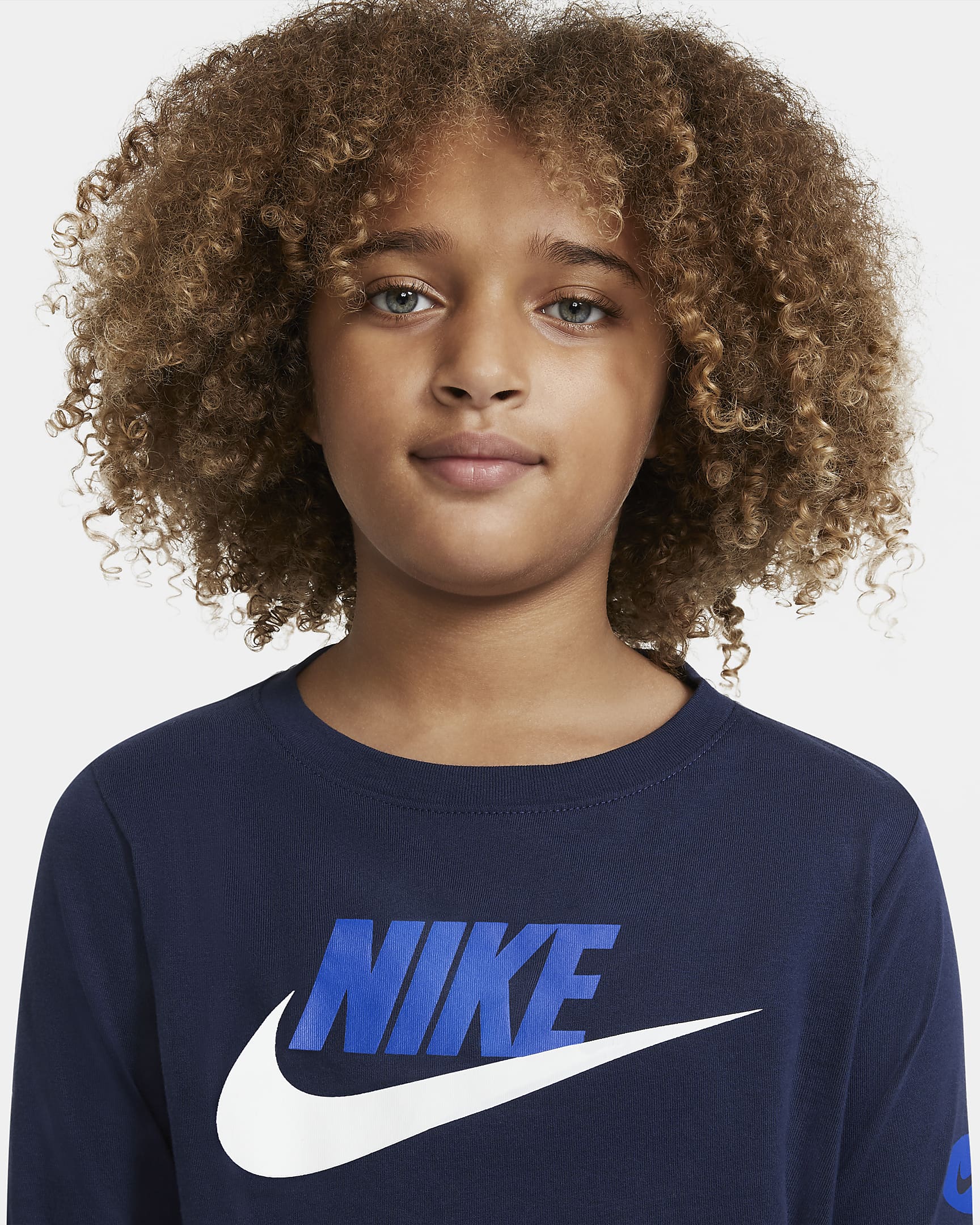 Nike Sportswear Big Kids’ (Boys’) Long-Sleeve T-Shirt. Nike.com