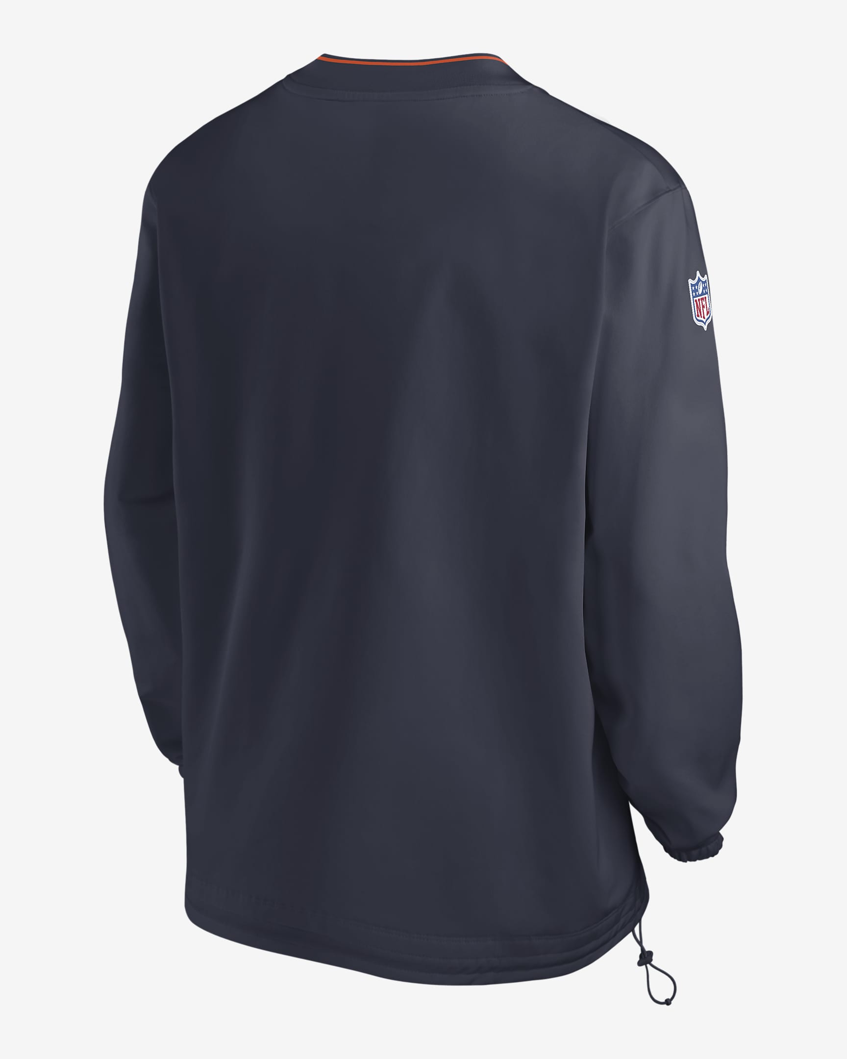 Chicago Bears Sideline Men's Nike NFL Long-Sleeve Windshirt - Navy