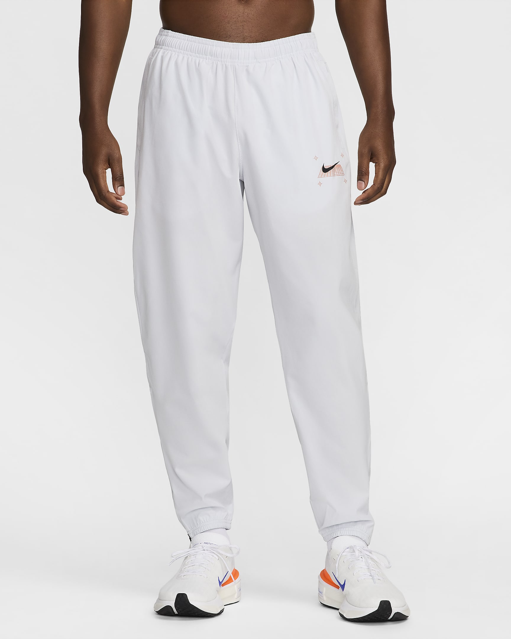 Pantaloni da running Nike Challenger – Uomo - Pure Platinum