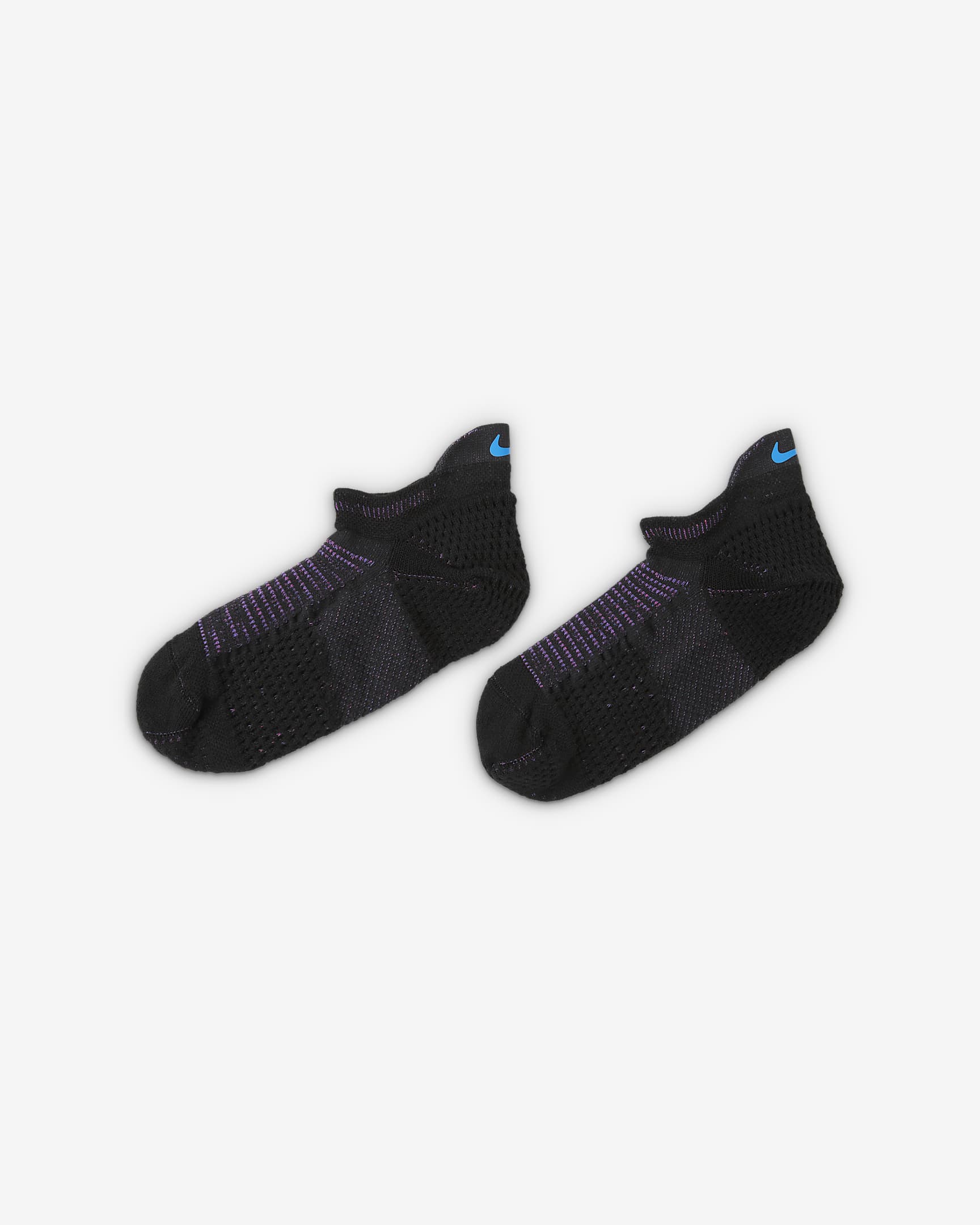 Nike Unicorn Dri-FIT ADV Cushioned No-Show Socks (1 Pair) - Black/Photo Blue/Hyper Pink/Photo Blue