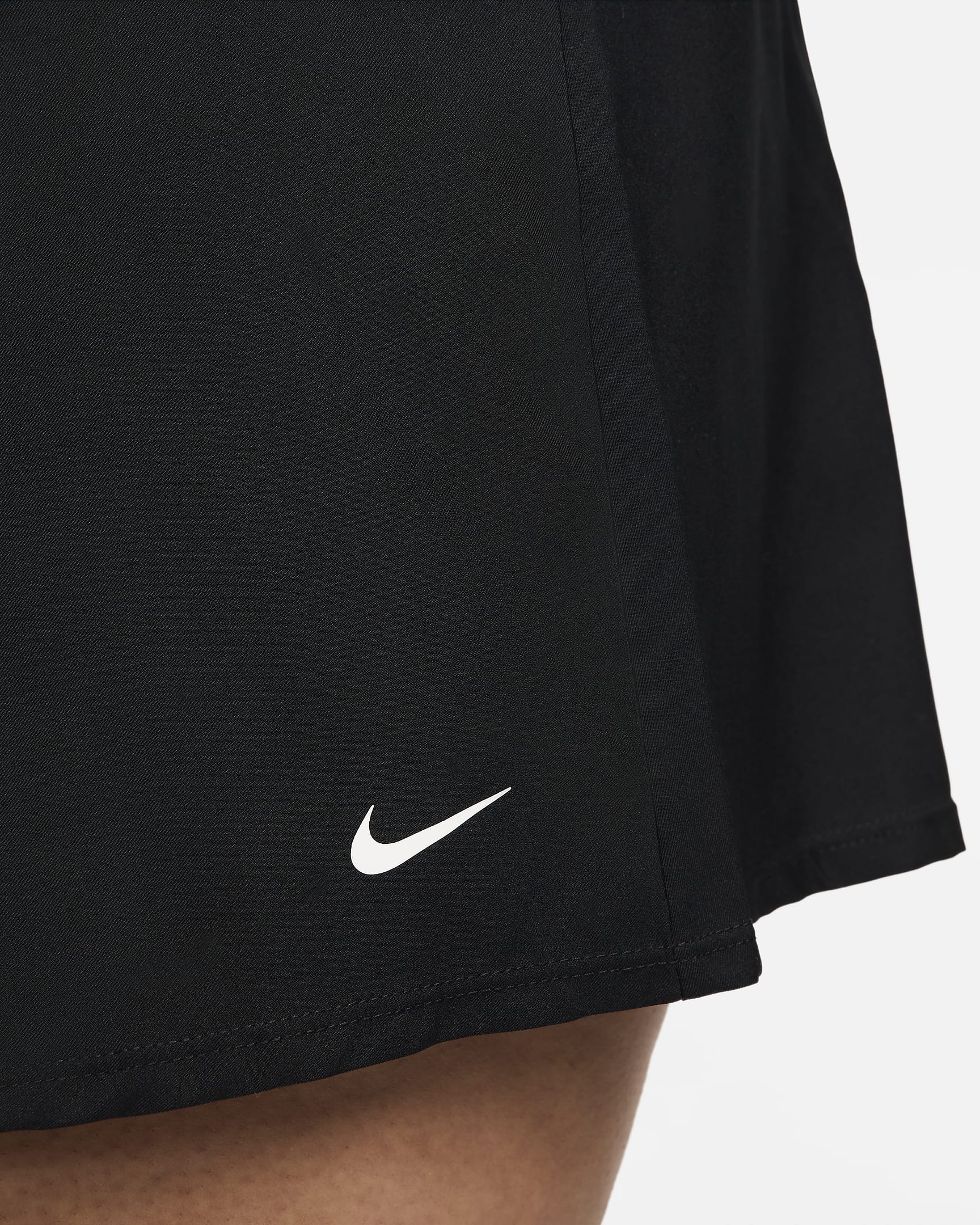 Falda de playa para mujer (talla grande) Nike Solid Element - Negro