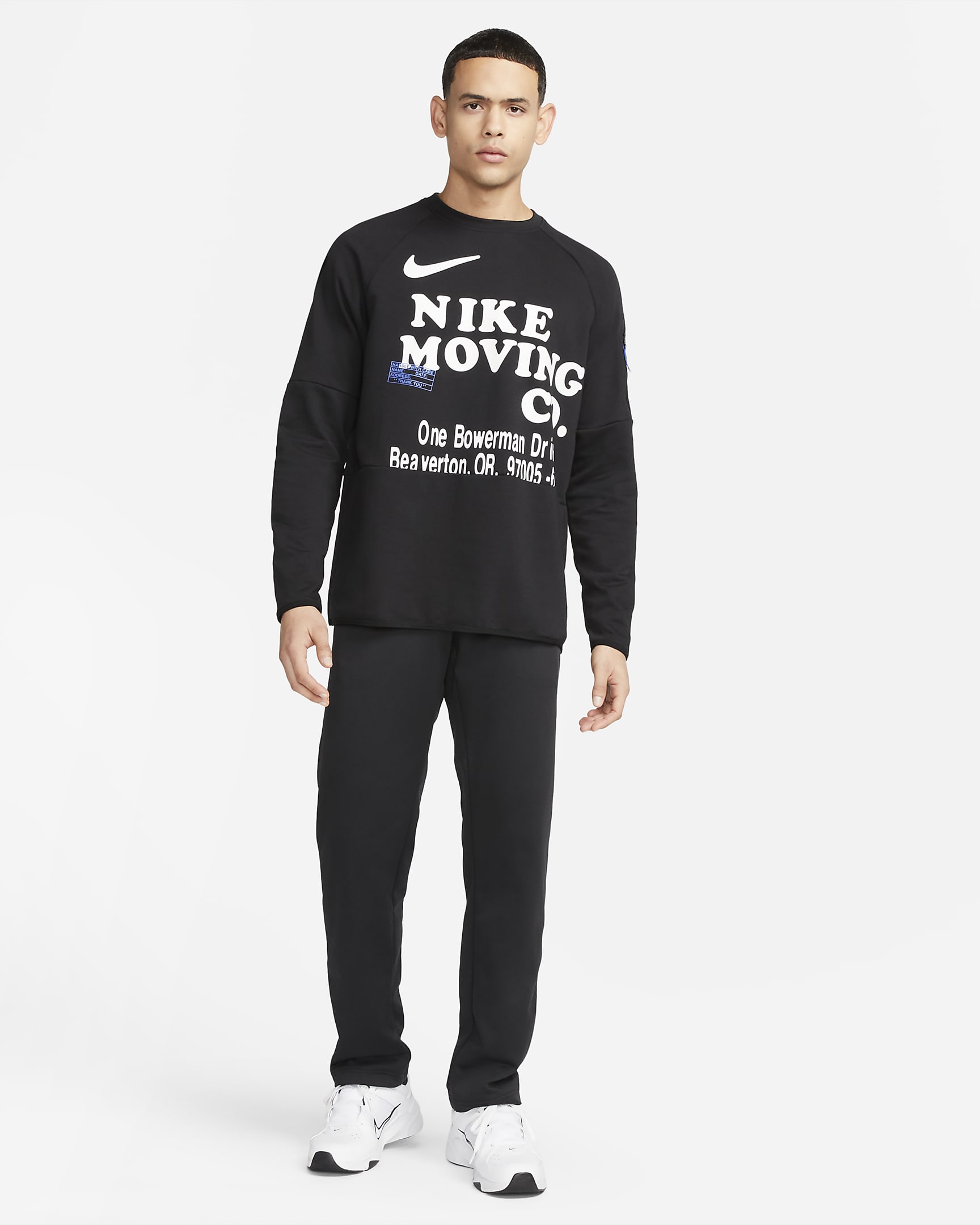 Nike DriFIT Men's LongSleeve Fitness Top. Nike BE