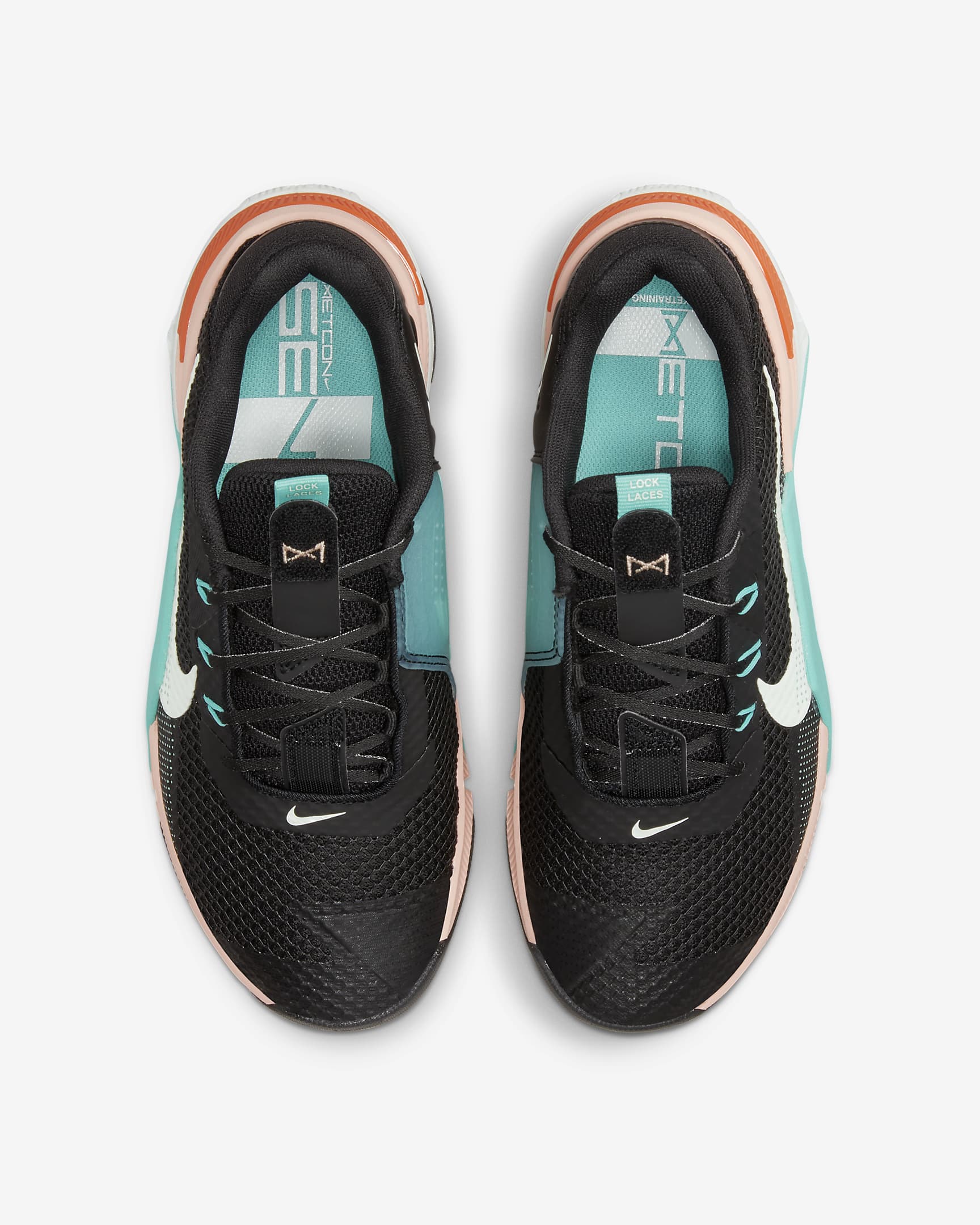 Nike Metcon 7 Women's Training Shoes - Black/Washed Teal/Arctic Orange/Barely Green