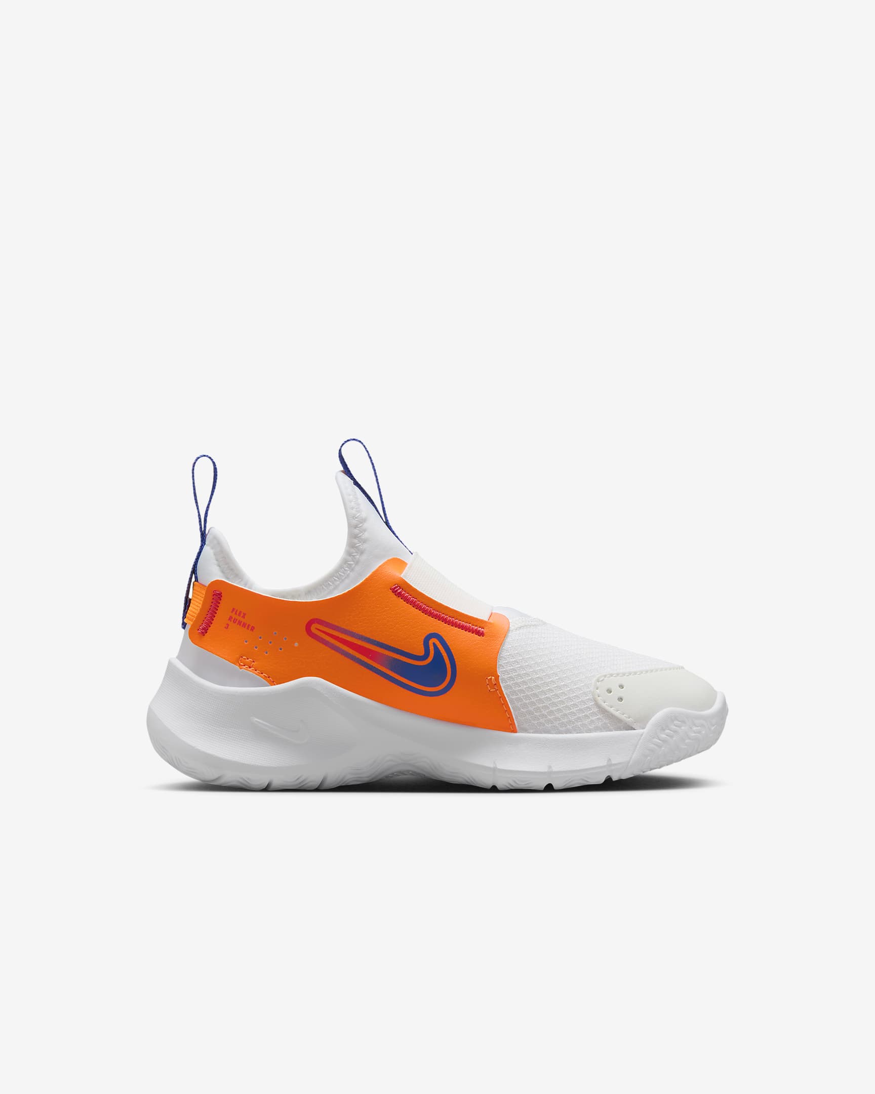 Nike Flex Runner 3 kleuterschoenen - Wit/Total Orange/Team Orange/Astronomy Blue