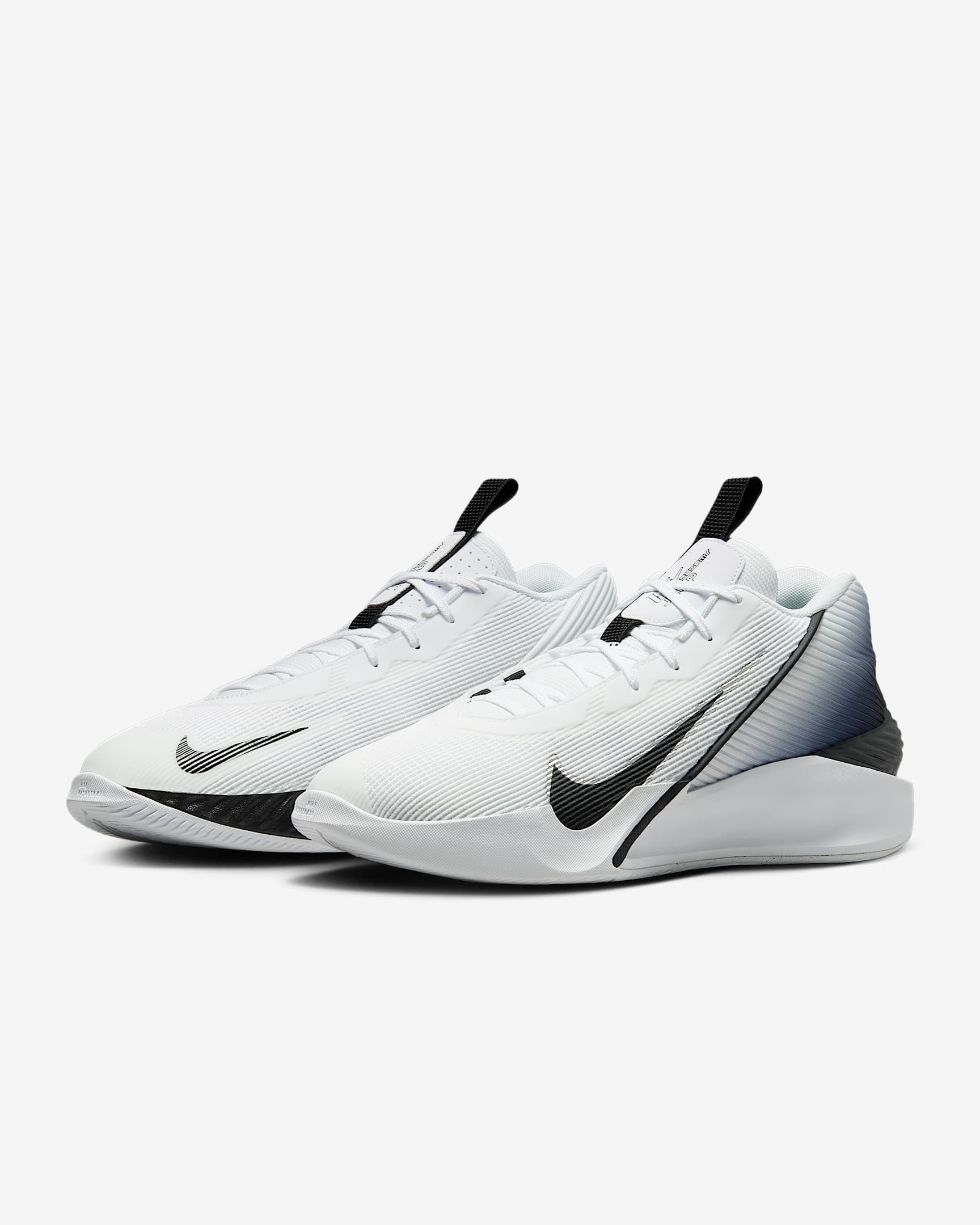 Chaussure de basket Nike G.T. Jump Academy - Blanc/Noir/Metallic Silver