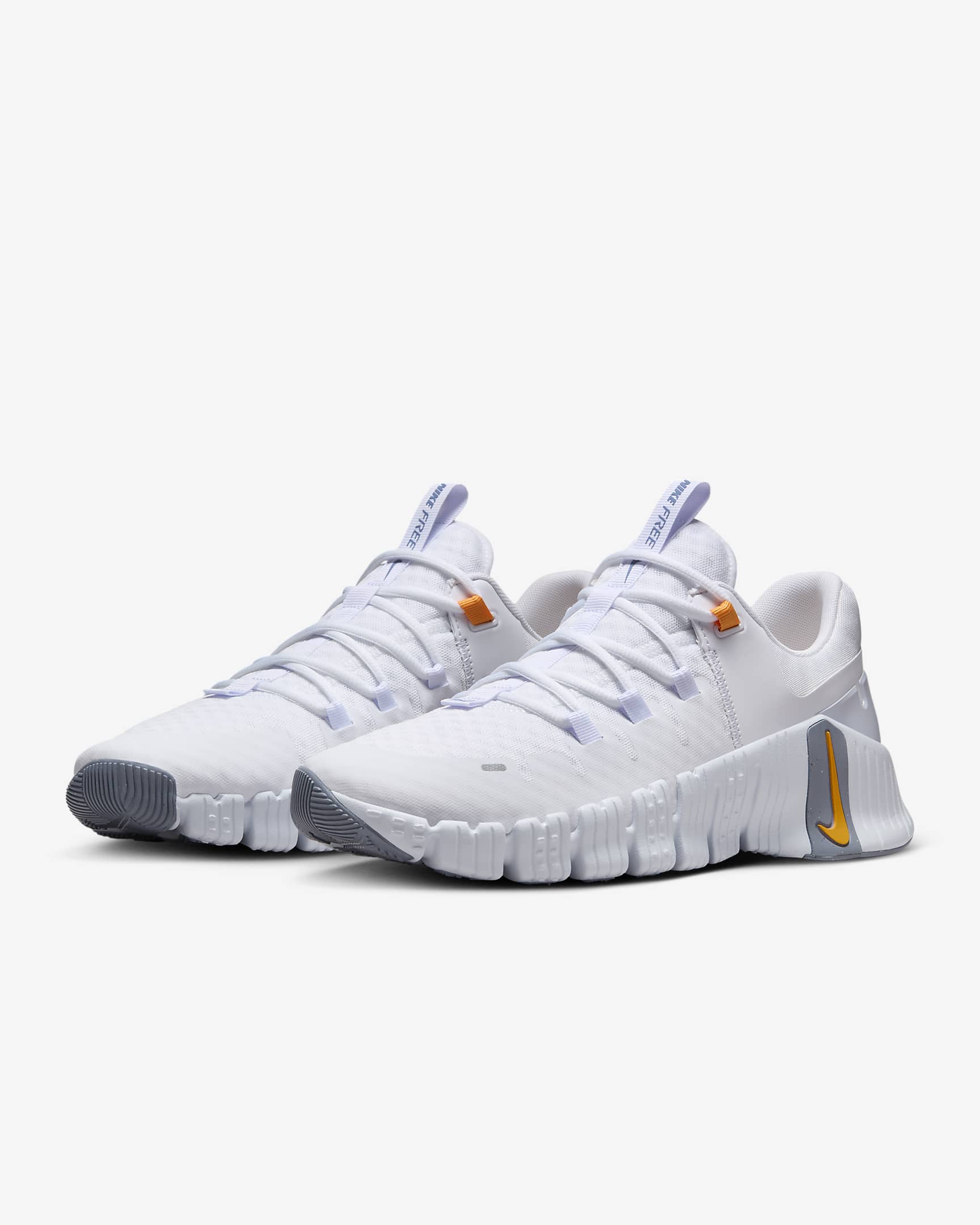 Nike Free Metcon 5 Men's Workout Shoes - White/Football Grey/Ashen Slate/Sundial