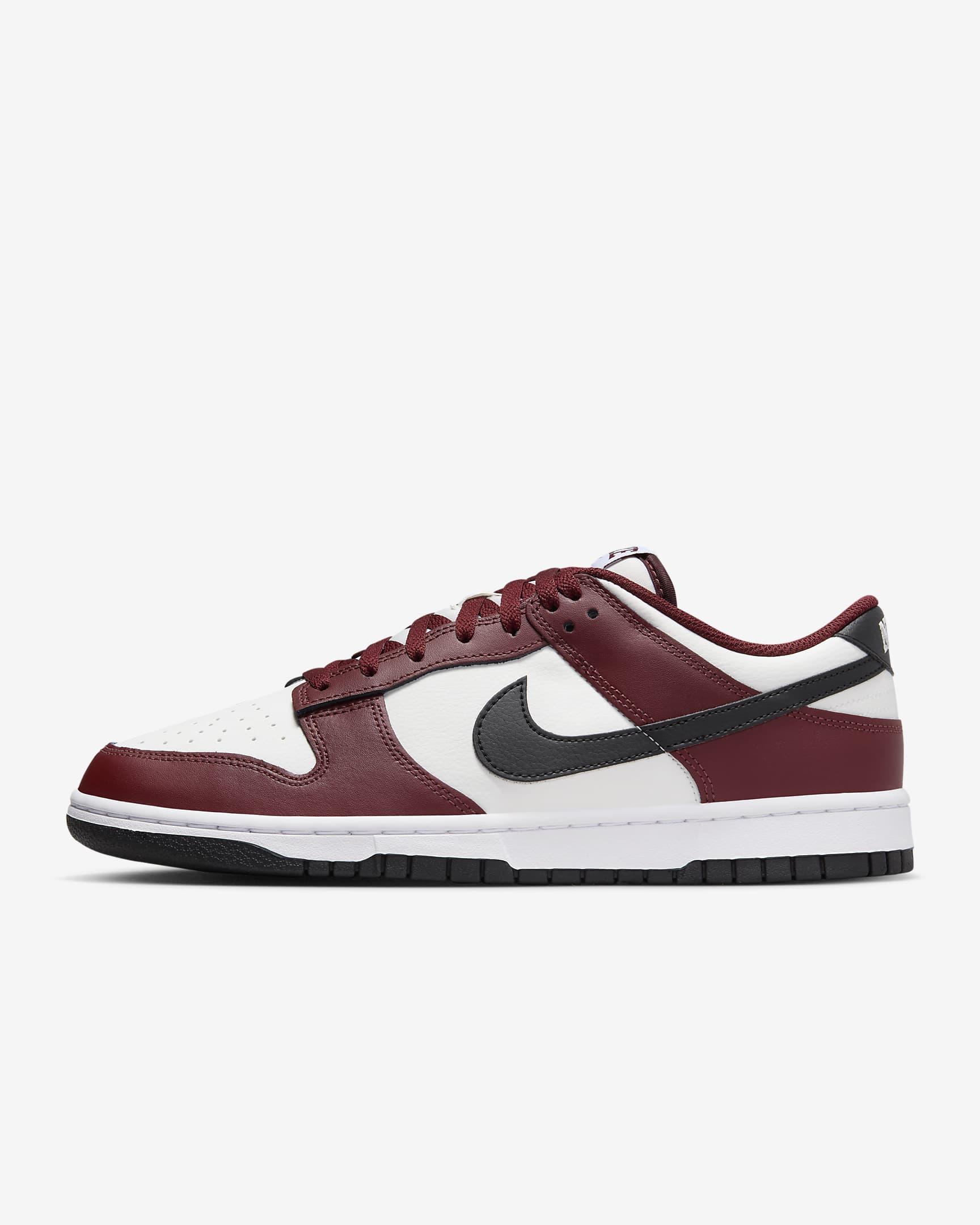 Nike Dunk Low herenschoenen - Dark Team Red/Summit White/Team White/Zwart