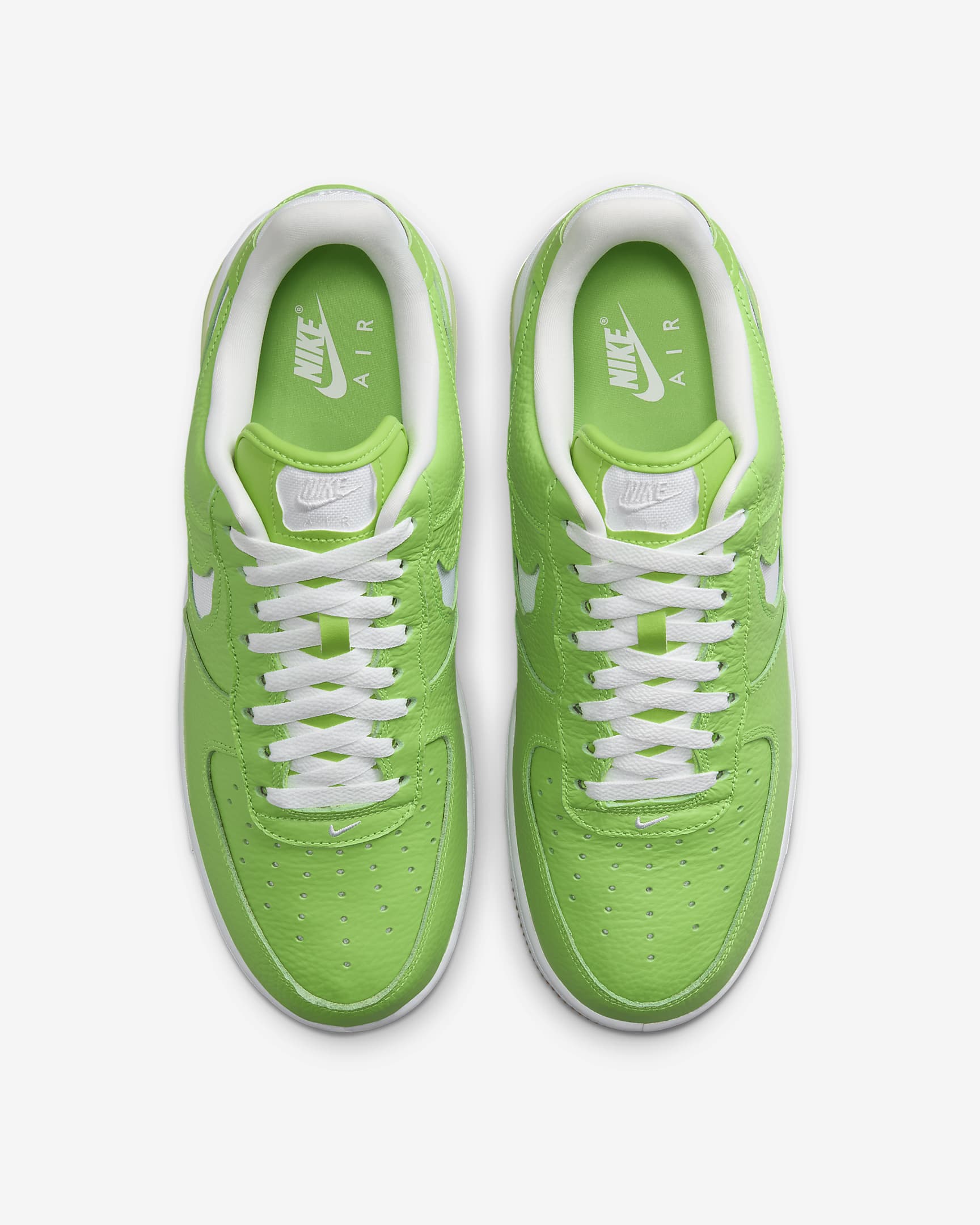 Tenis para hombre Nike Air Force 1 Low EVO - Verde acción/Toque de limón claro/Amarillo goma/Blanco