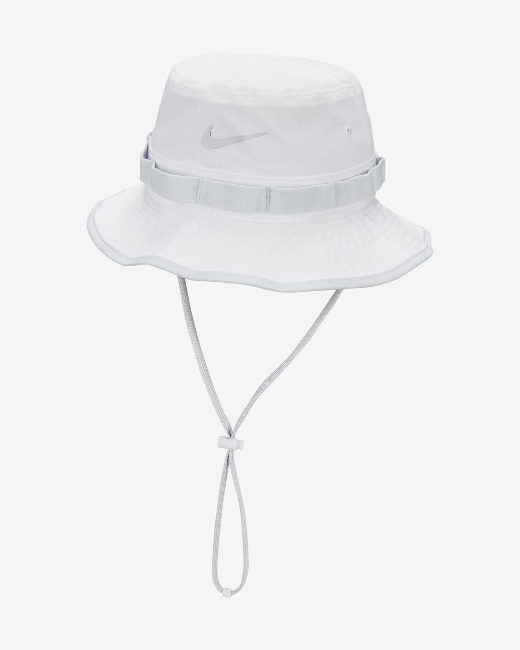 Nike Dri-FIT Apex Bucket Hat - Weiß/Pure Platinum/Pure Platinum