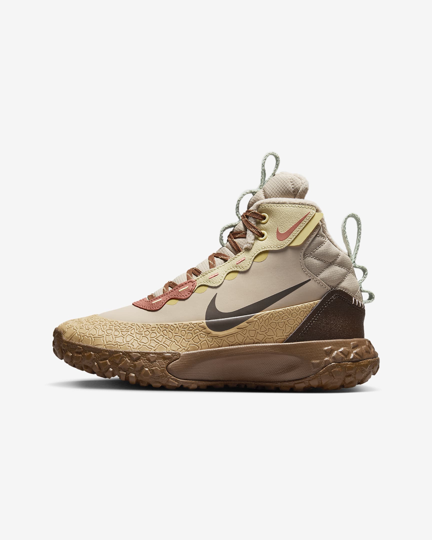 Nike Terrascout 大童鞋款 - Sanddrift/Light British Tan/Seafoam/Baroque Brown