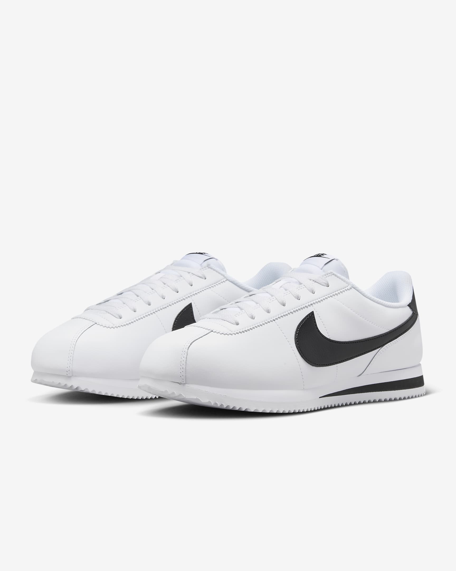 Scarpa Nike Cortez Leather – Uomo - Bianco/Nero