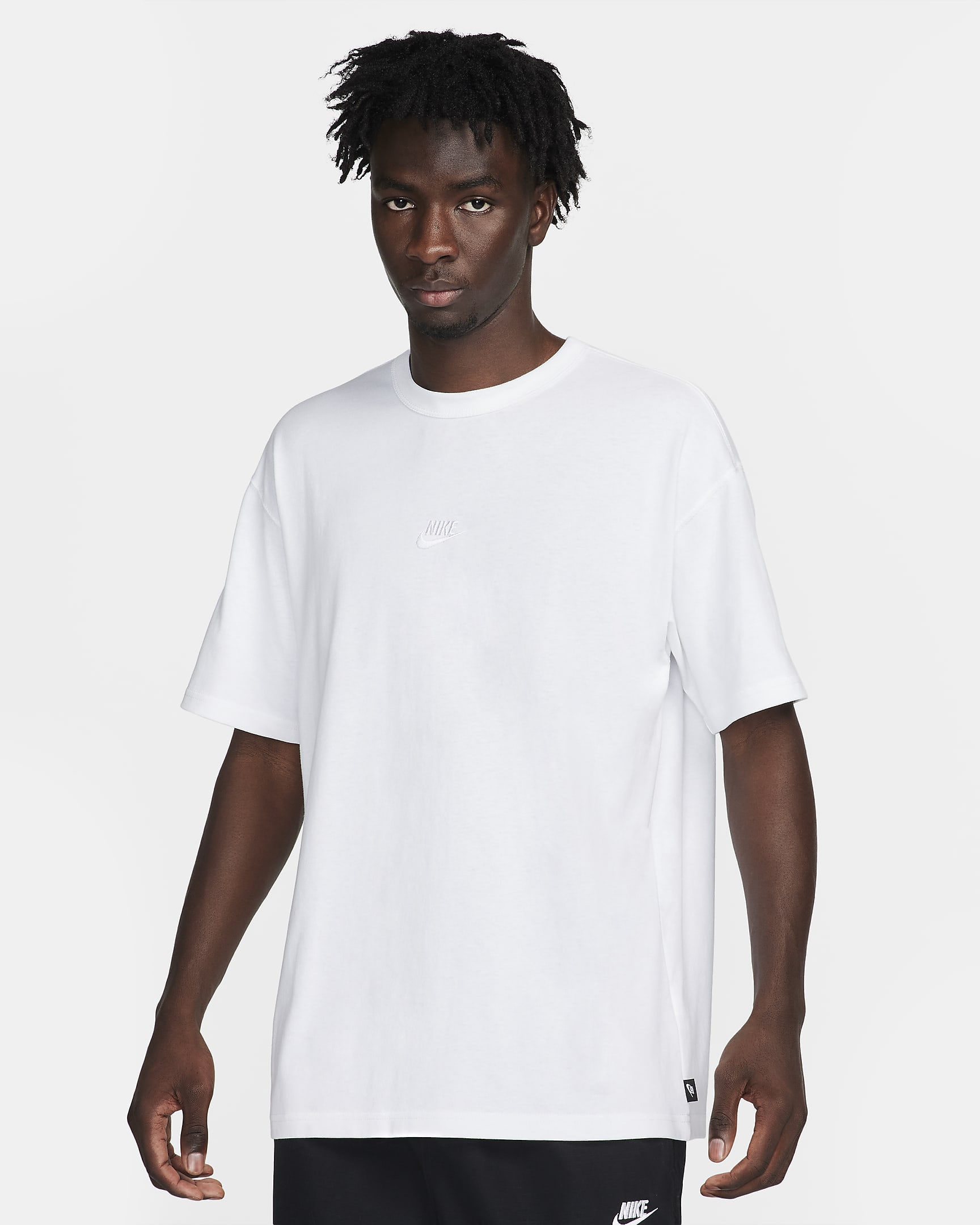 Tee-shirt Nike Sportswear Premium Essentials pour Homme - Blanc/Blanc