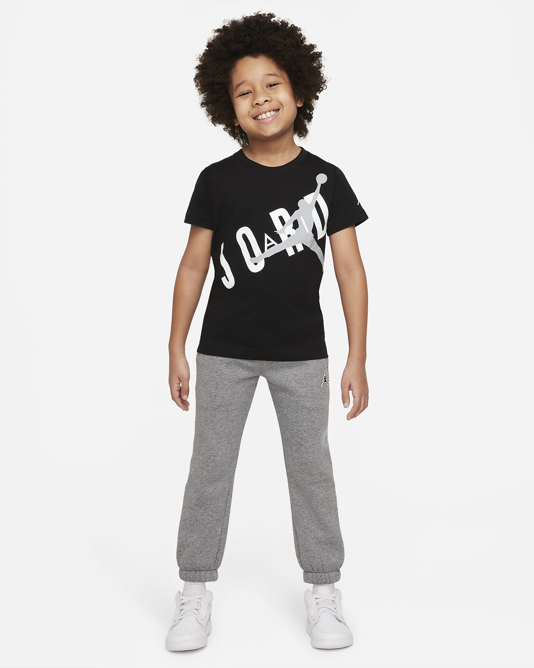 Jordan Younger Kids' Throwback Graphic T-Shirt. Nike LU