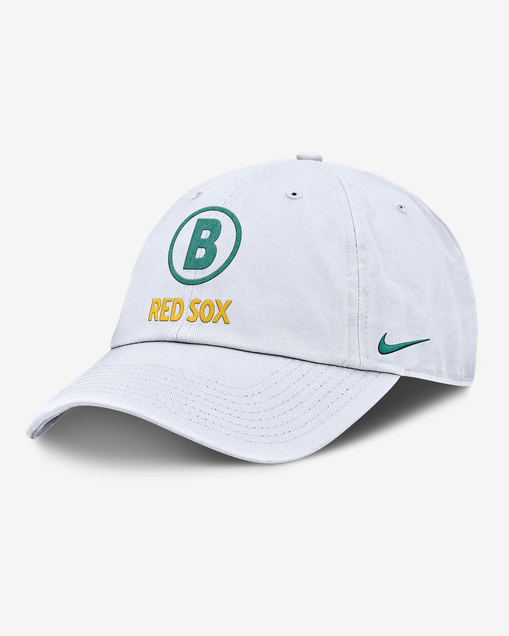 Boston Red Sox City Connect Club Men’s Nike MLB Adjustable Hat - White