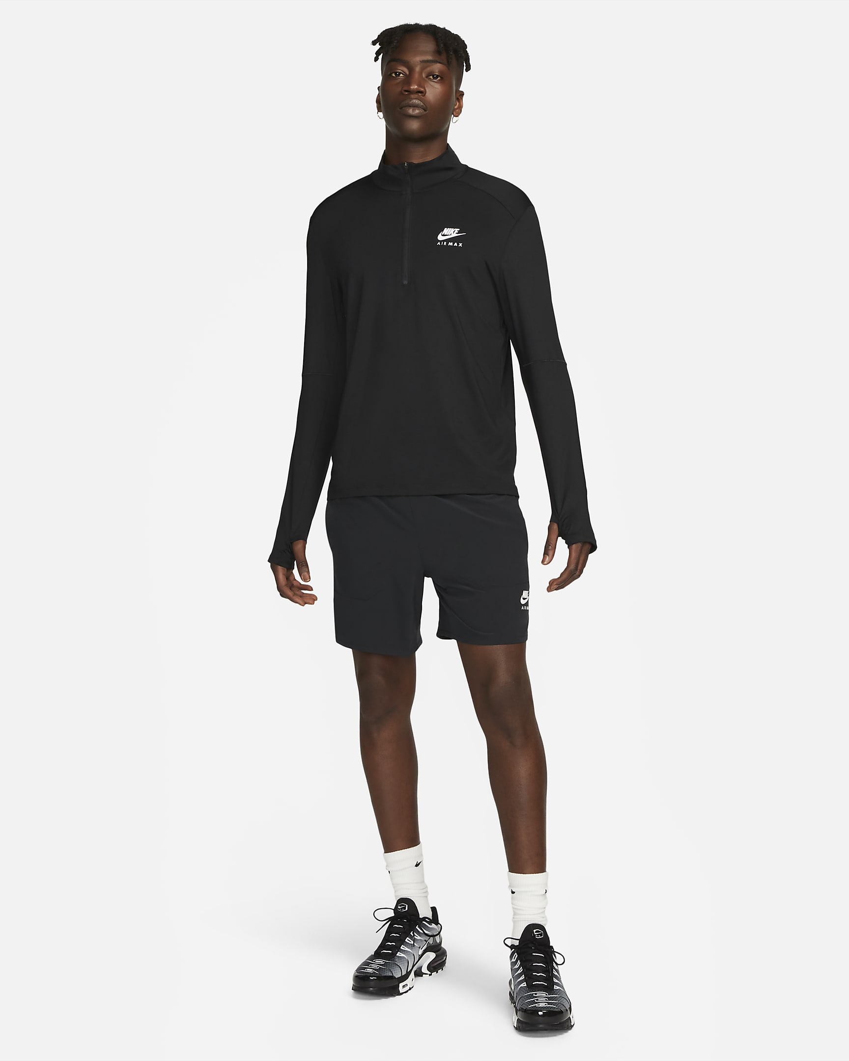 zip top nike