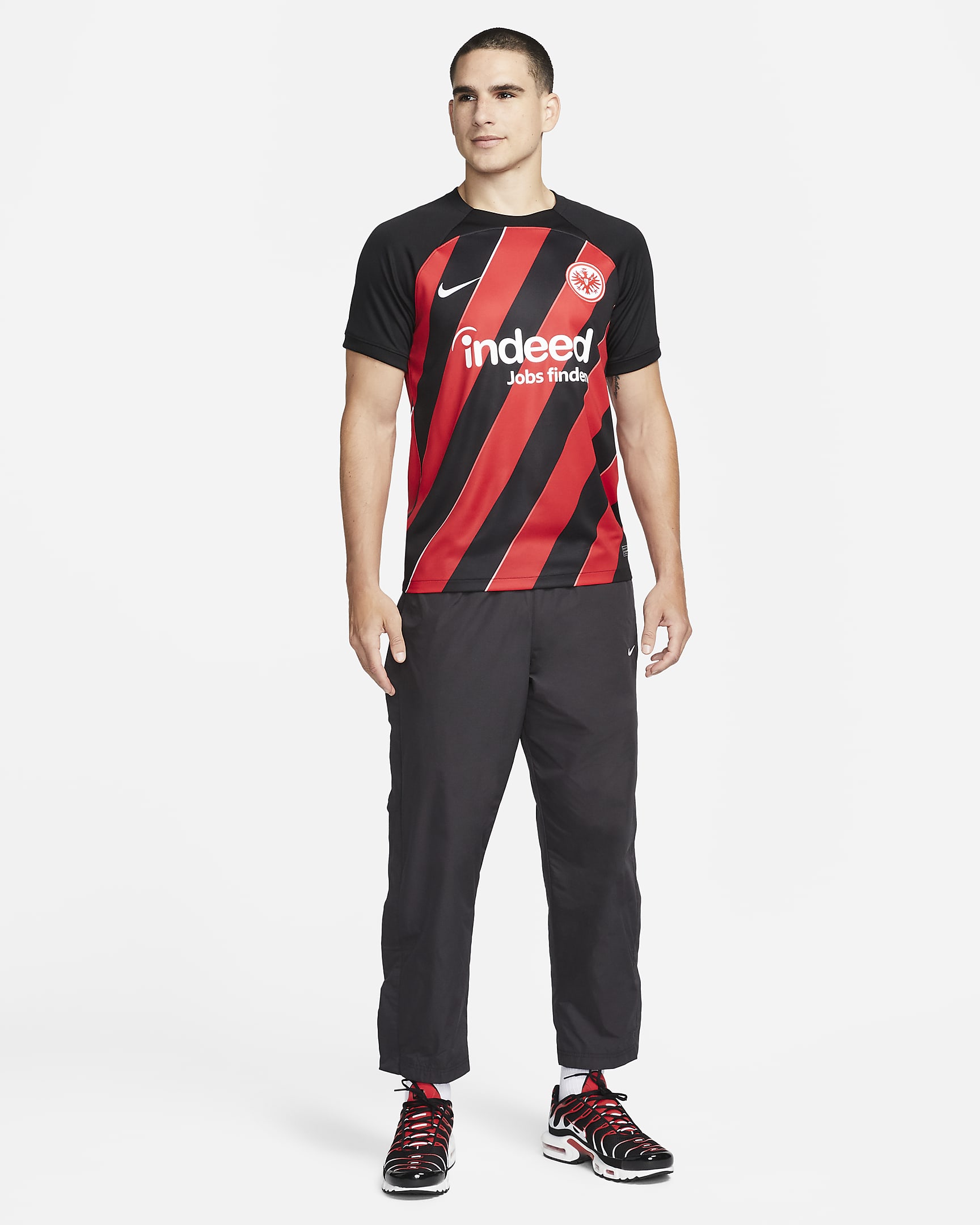 Eintracht Frankfurt 2023/24 Stadium Home Nike Dri-FIT Fußballtrikot Für ...