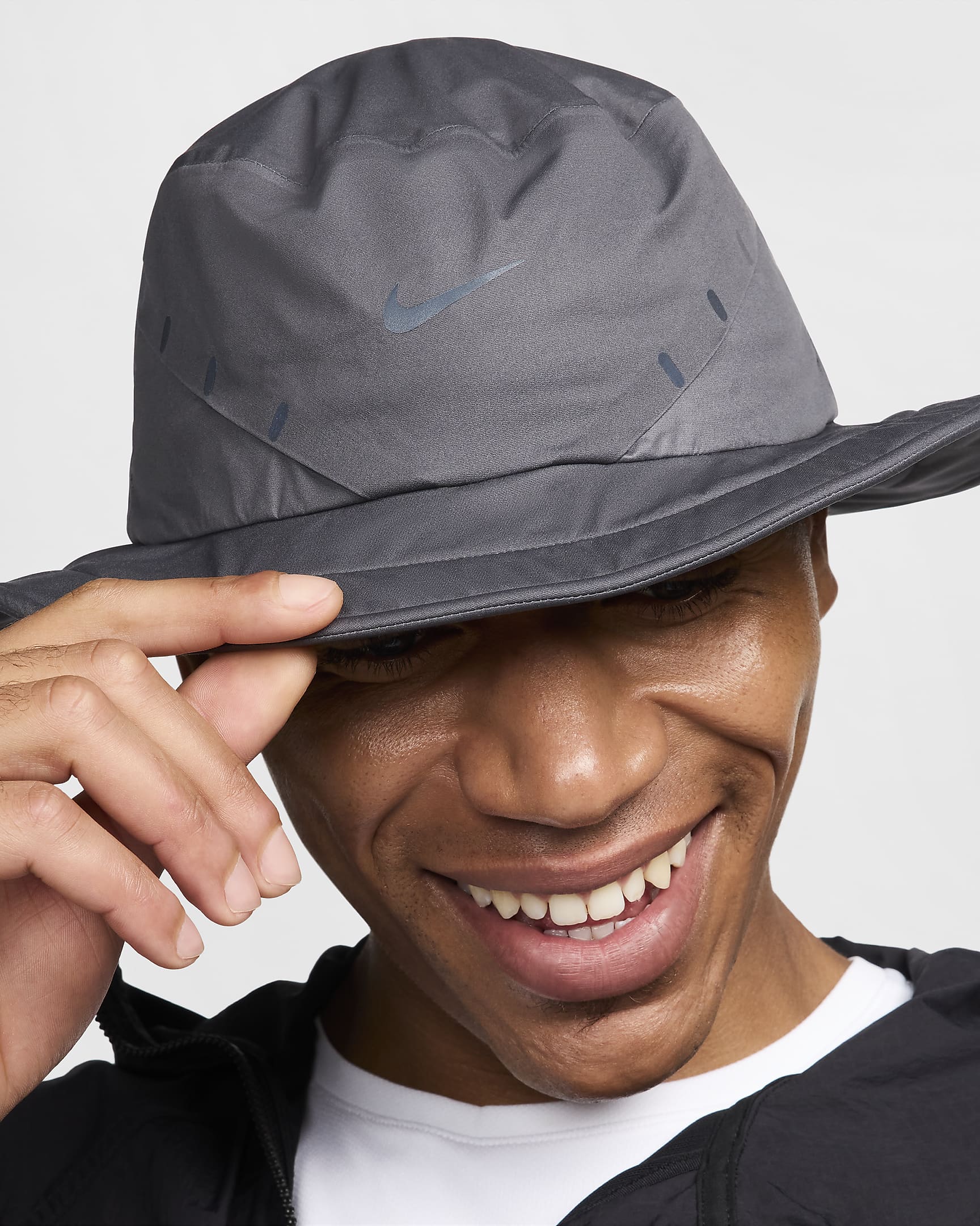 Nike Apex Storm-FIT ADV Bucket Hat - Anthracite/Anthracite/Black