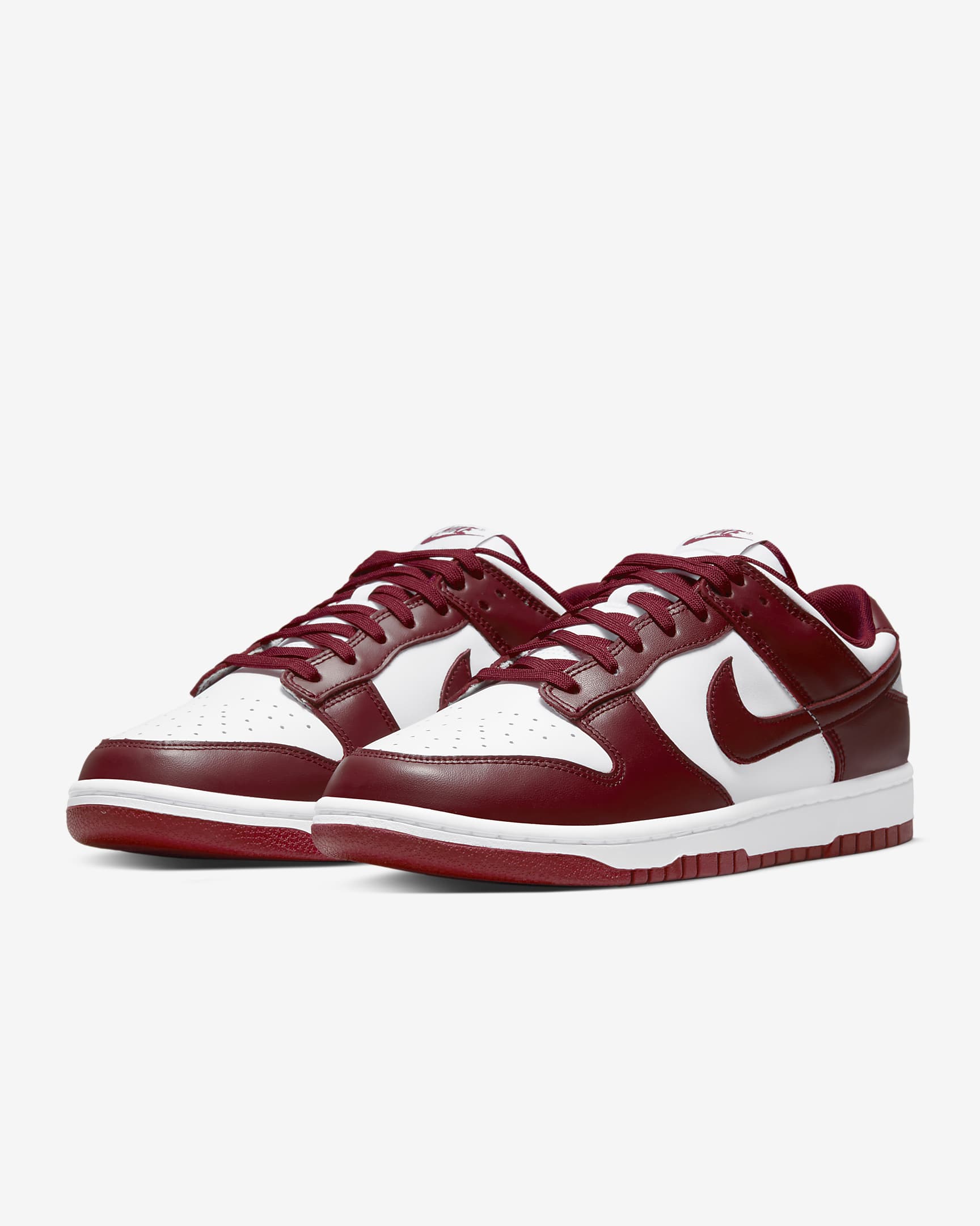 Nike Dunk Low Retro-sko til mænd - Team Red/hvid/Team Red