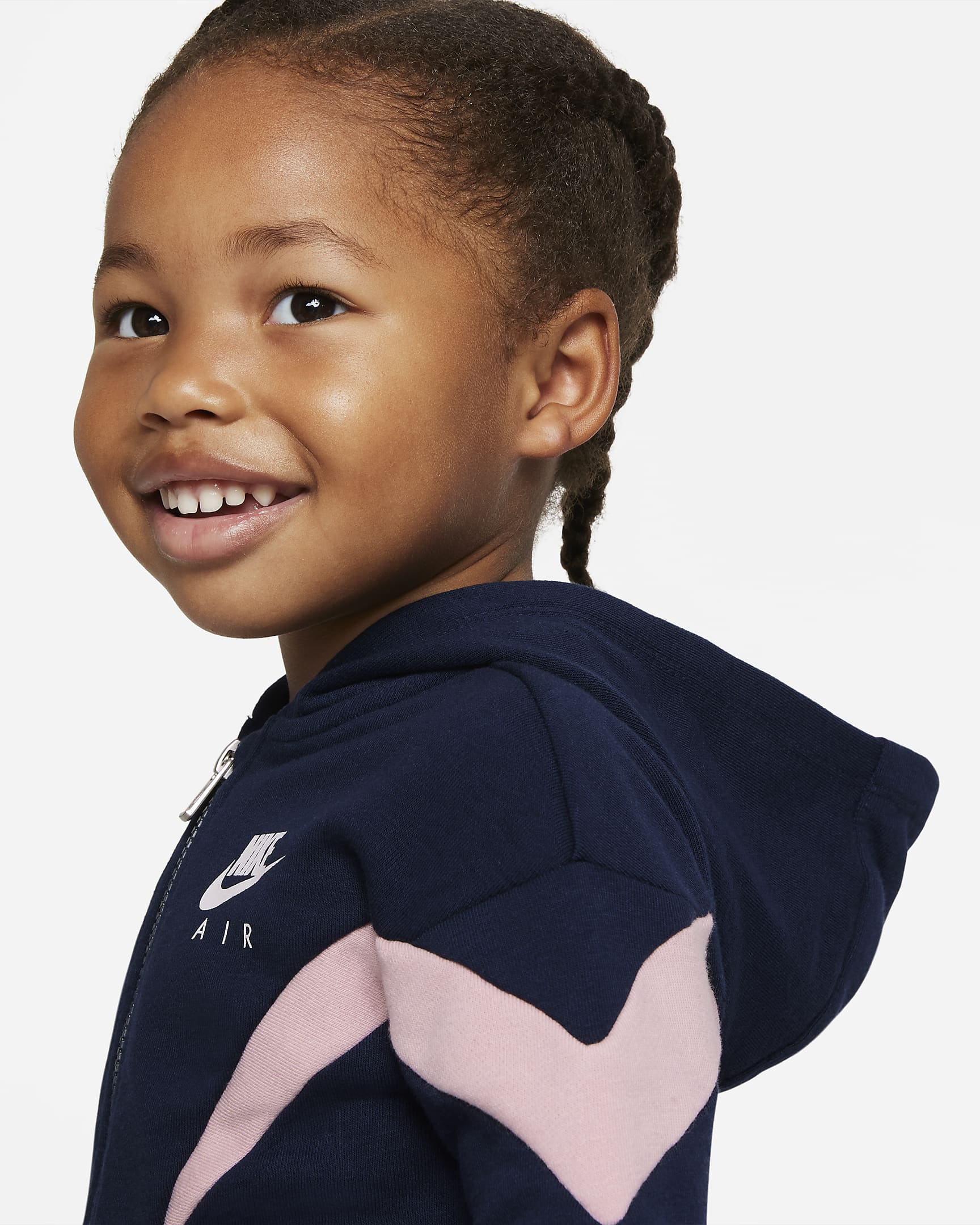 Nike Air Baby (12-24M) Hoodie and Leggings Set - Midnight Navy