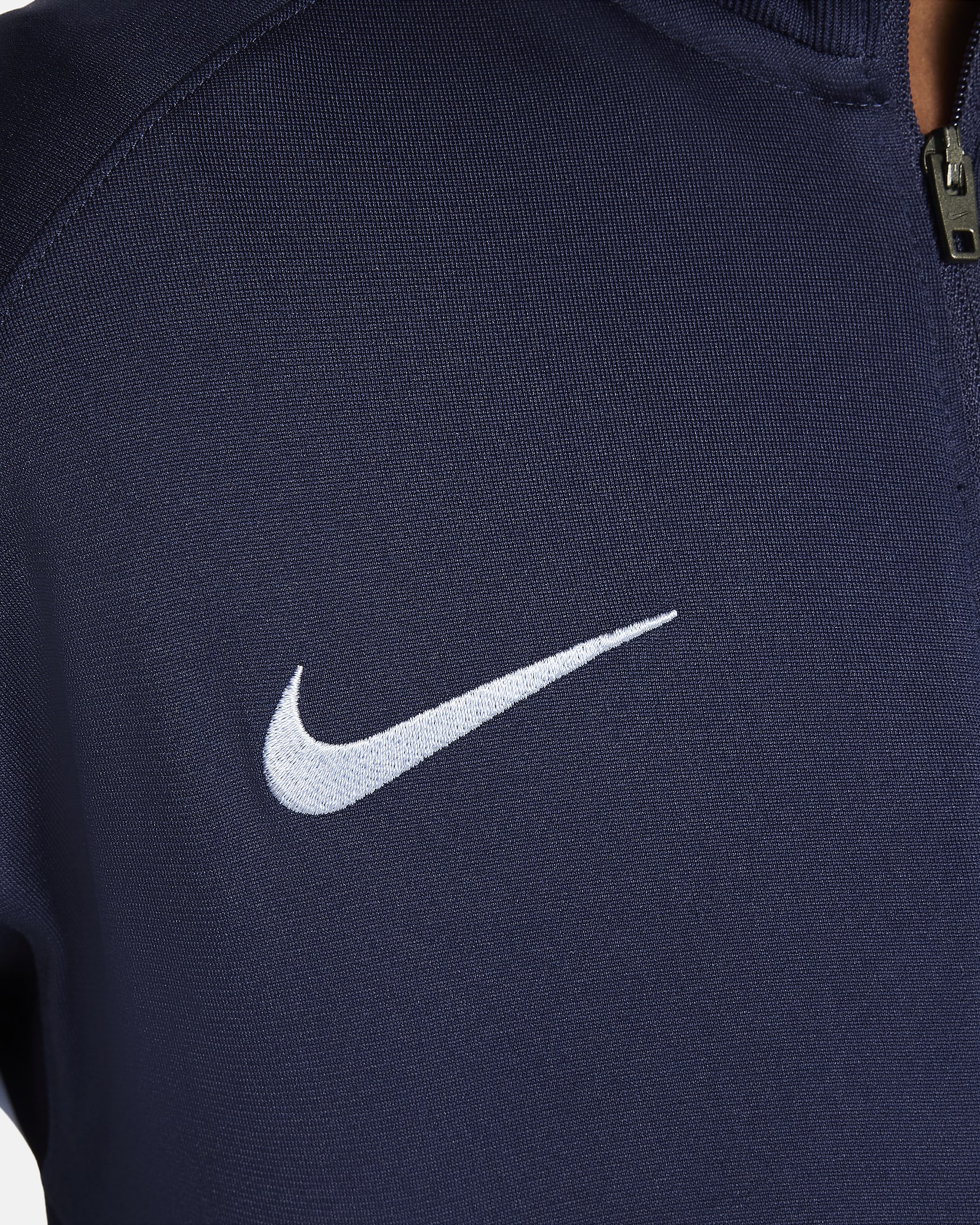 Survêtement de foot en maille Nike Dri-FIT FFF Strike pour ado - Blackened Blue/Cobalt Bliss/Cobalt Bliss