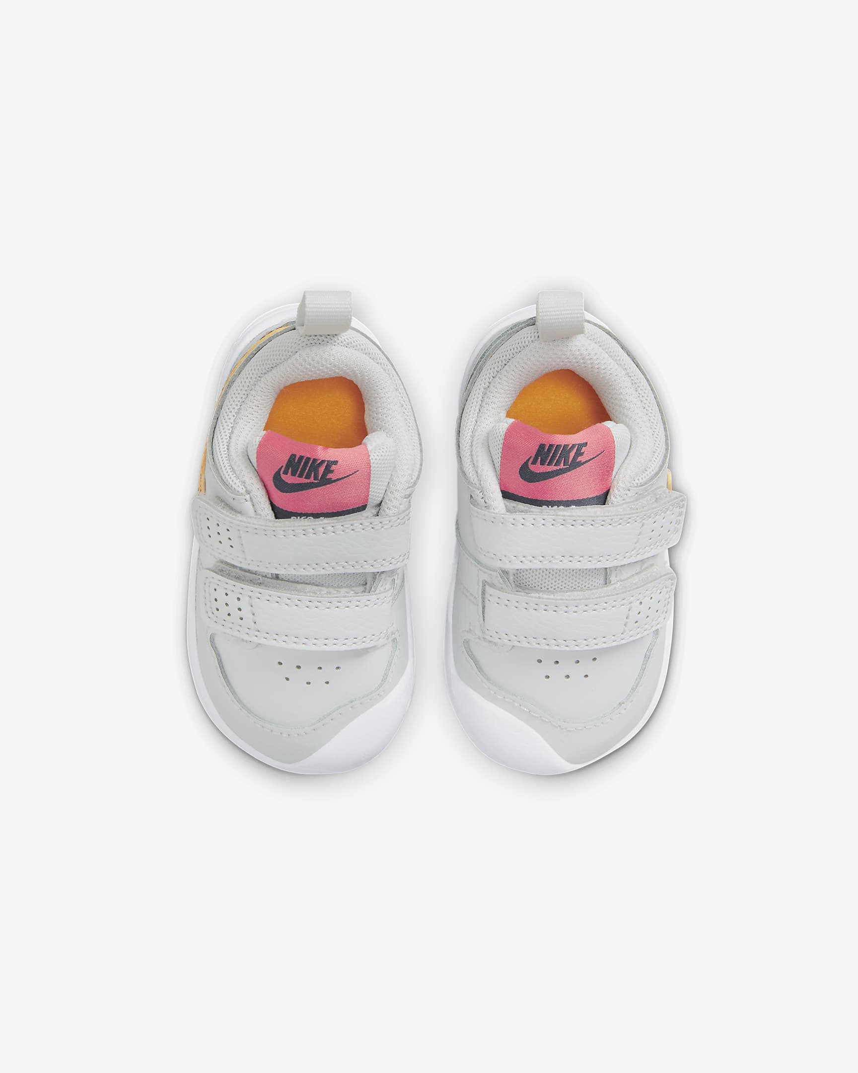 Nike Pico 5 Baby & Toddler Shoes - Photon Dust/Sea Coral/Gridiron/Laser Orange