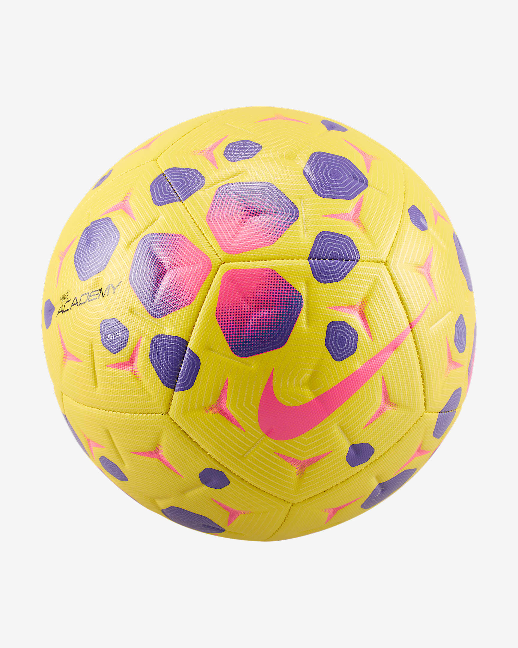 Nike Academy Football - Yellow/Purple/Hyper Pink
