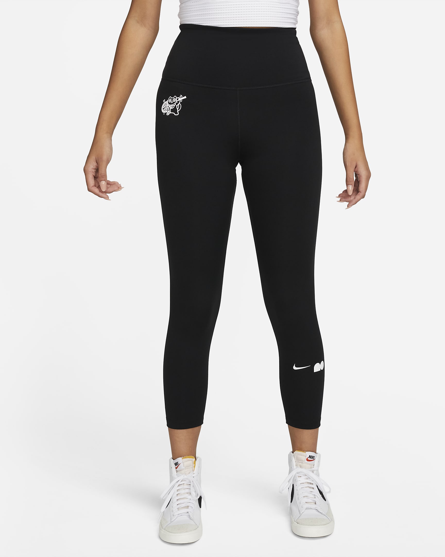 Naomi Osaka Women's High-Waisted Cropped Training Leggings. Nike.com