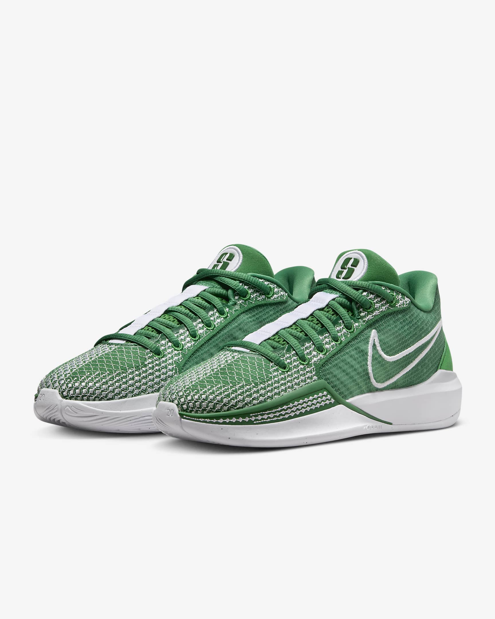 Sabrina 1 Basketball Shoes - Apple Green/Apple Green/White