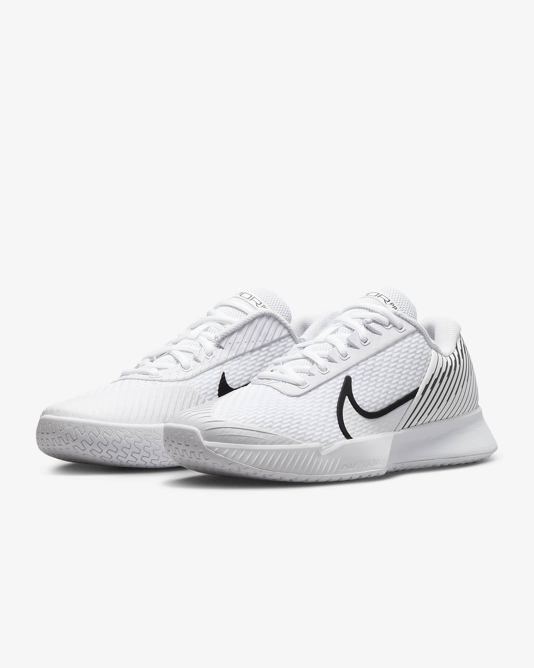 NikeCourt Air Zoom Vapor Pro 2 Men's Hard Court Tennis Shoes - White/White