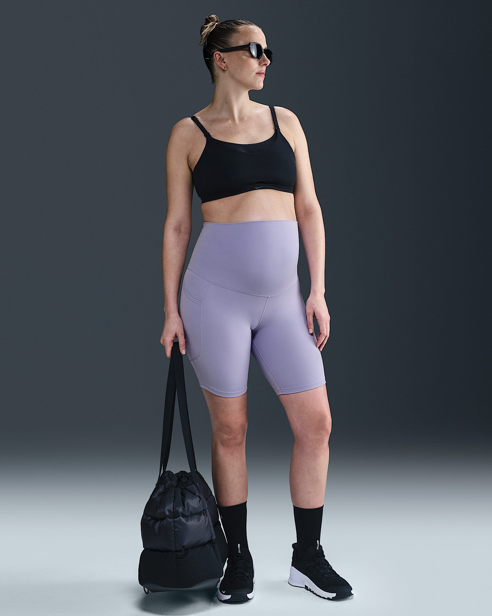 BIOECEUA Legging Thermique Maternité Femme Avec Poches - Taille Haute Soutien Ventre - Hiver Chaud