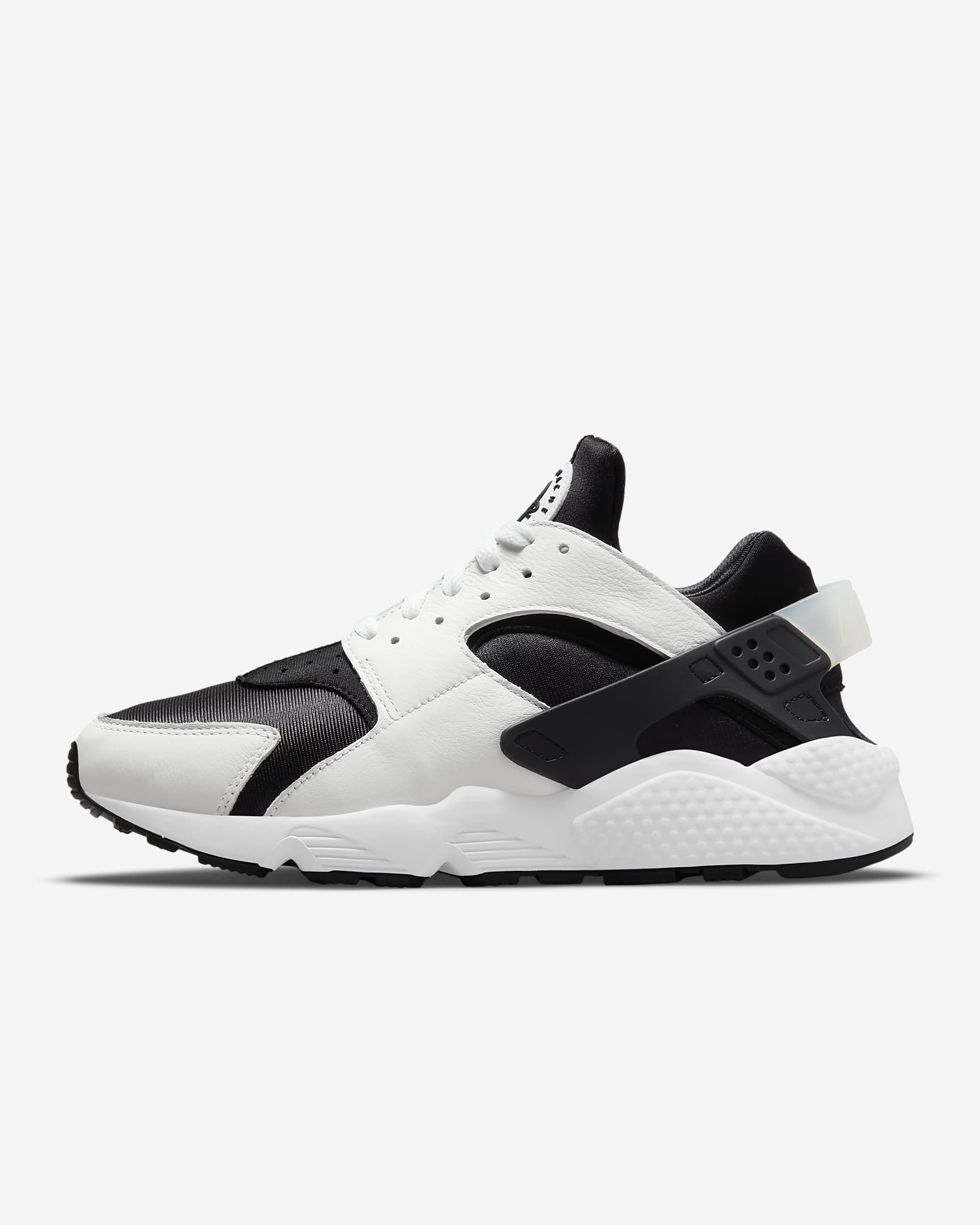 Nike Air Huarache Men's Shoes - Black/Black/White