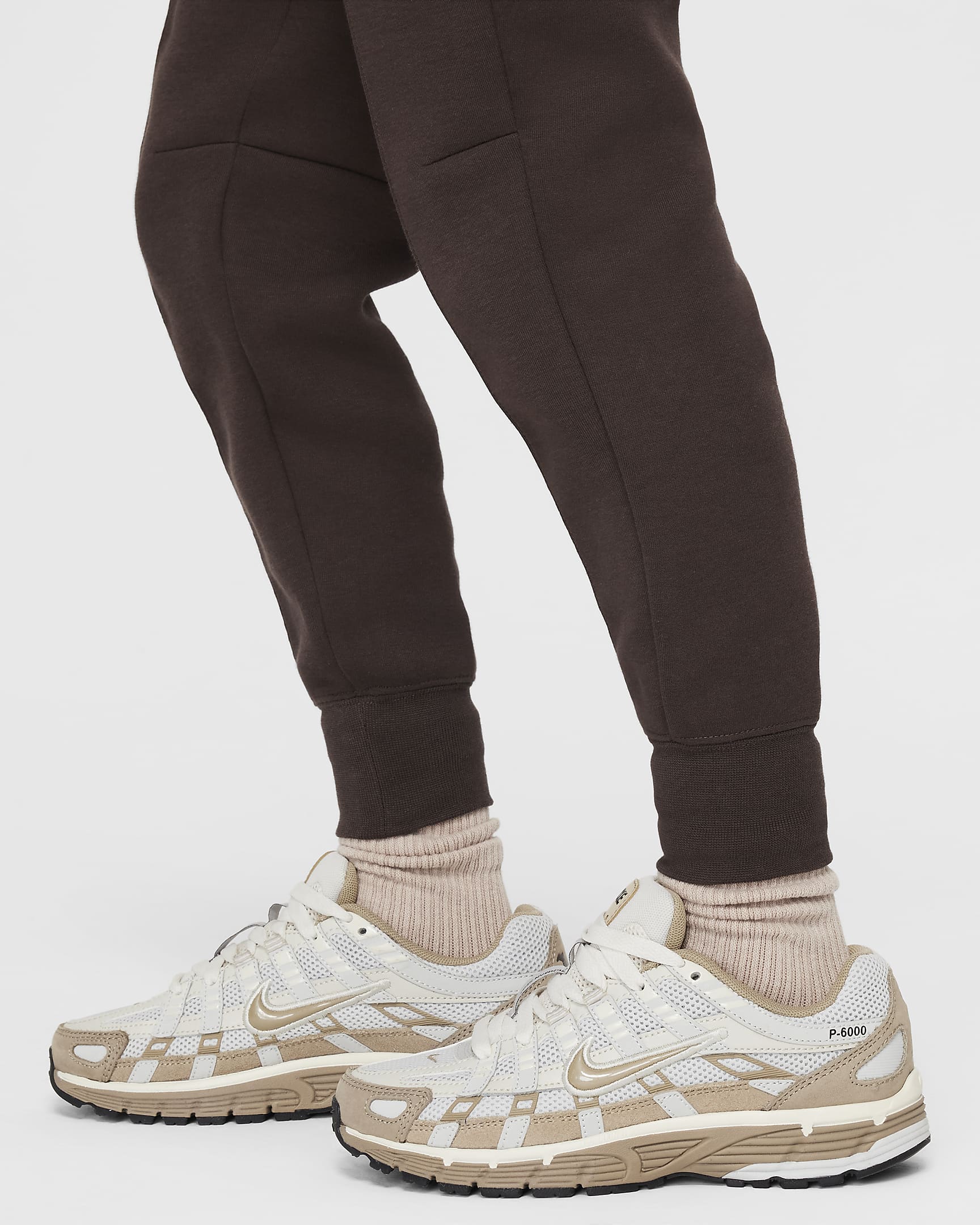 Nike Sportswear Tech Fleece joggingbroek voor meisjes - Baroque Brown/Zwart/Zwart