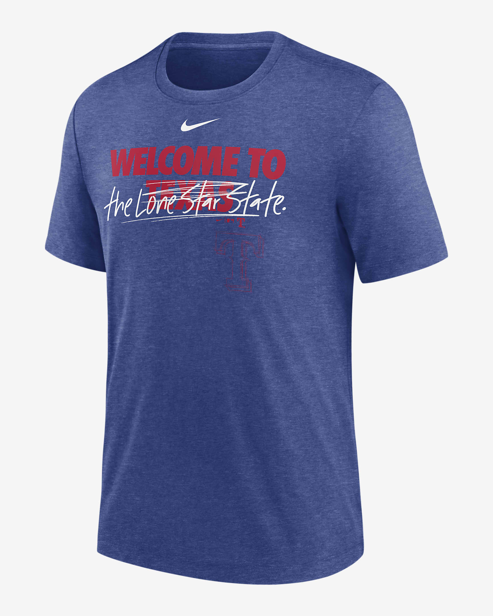 Nike Home Spin (MLB Texas Rangers) Men's T-Shirt. Nike.com