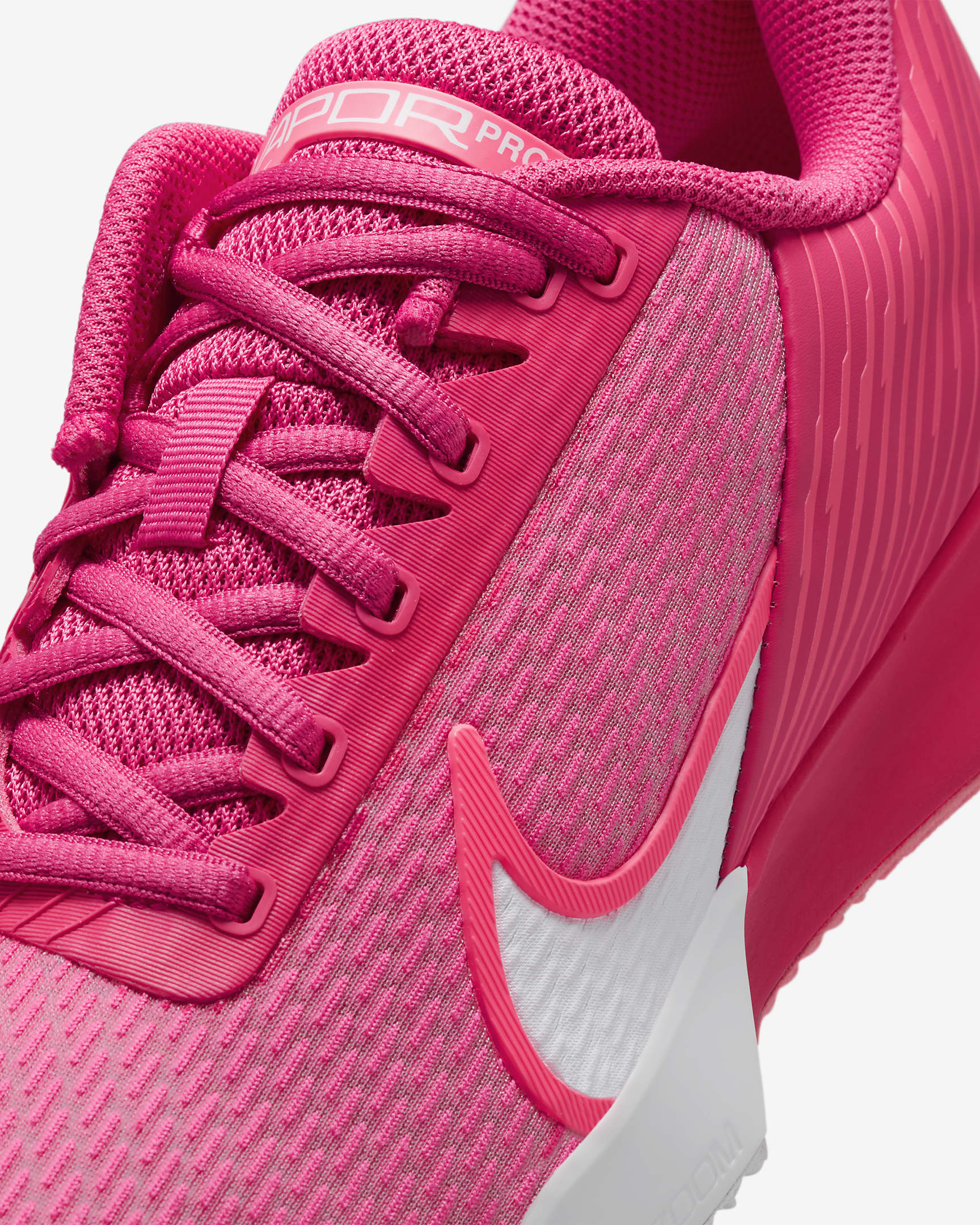 NikeCourt Air Zoom Vapor Pro 2 Women's Clay Tennis Shoes - Aster Pink/Hot Punch/White