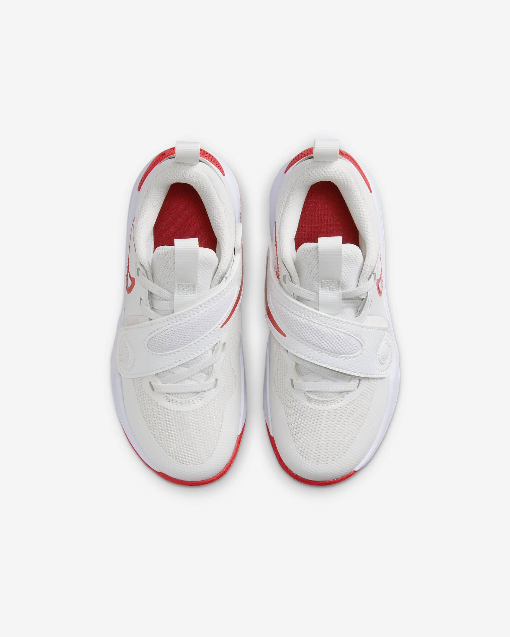 nike team hustle white