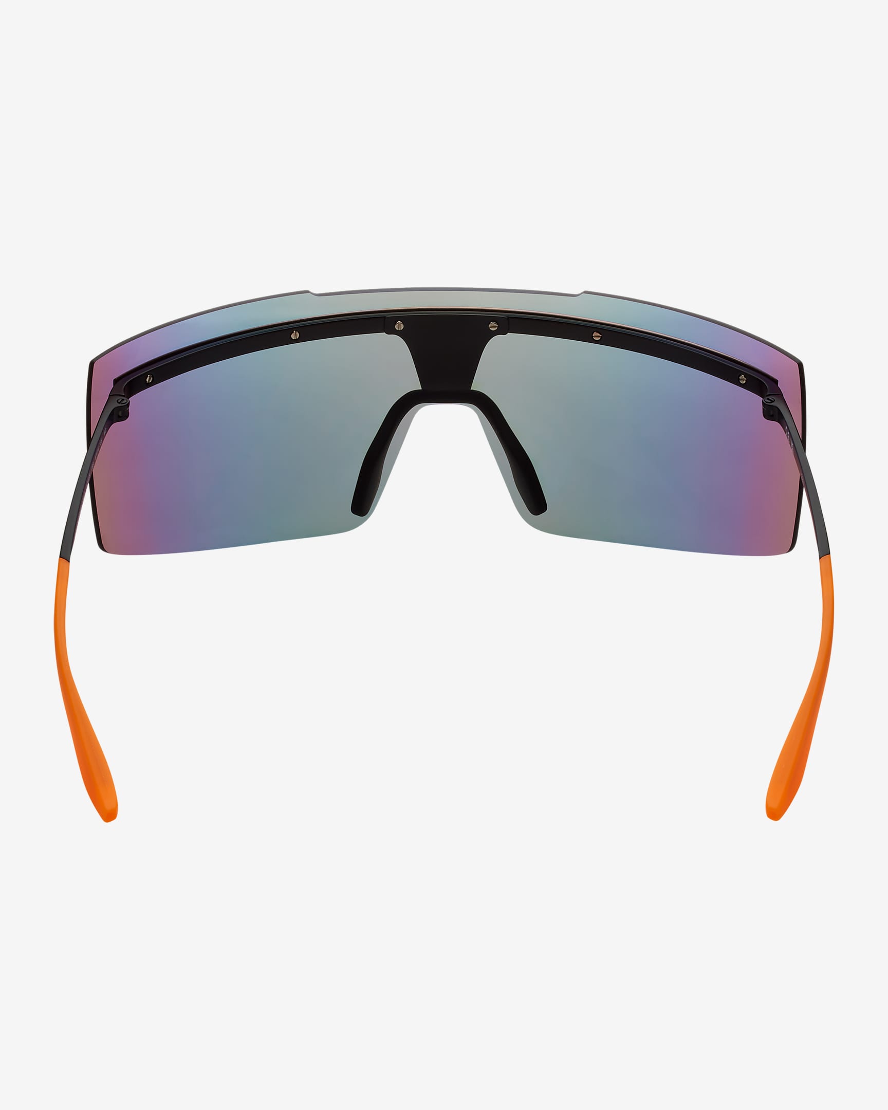 Okulary przeciwsłoneczne Road Tint Nike Echo Shield - Czerń/Total Orange