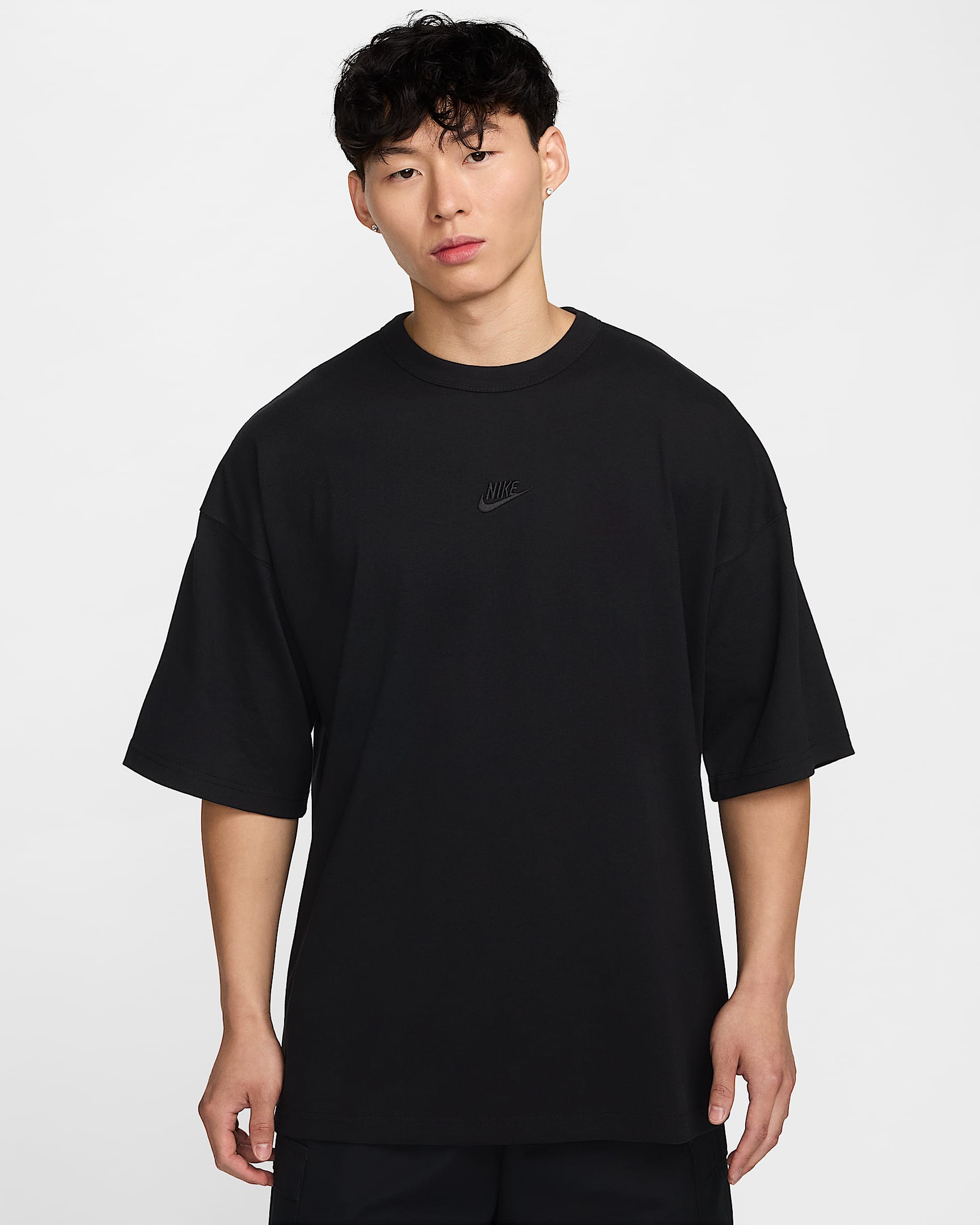 Nike Sportswear Premium Essentials Men's Oversized T-shirt - Black