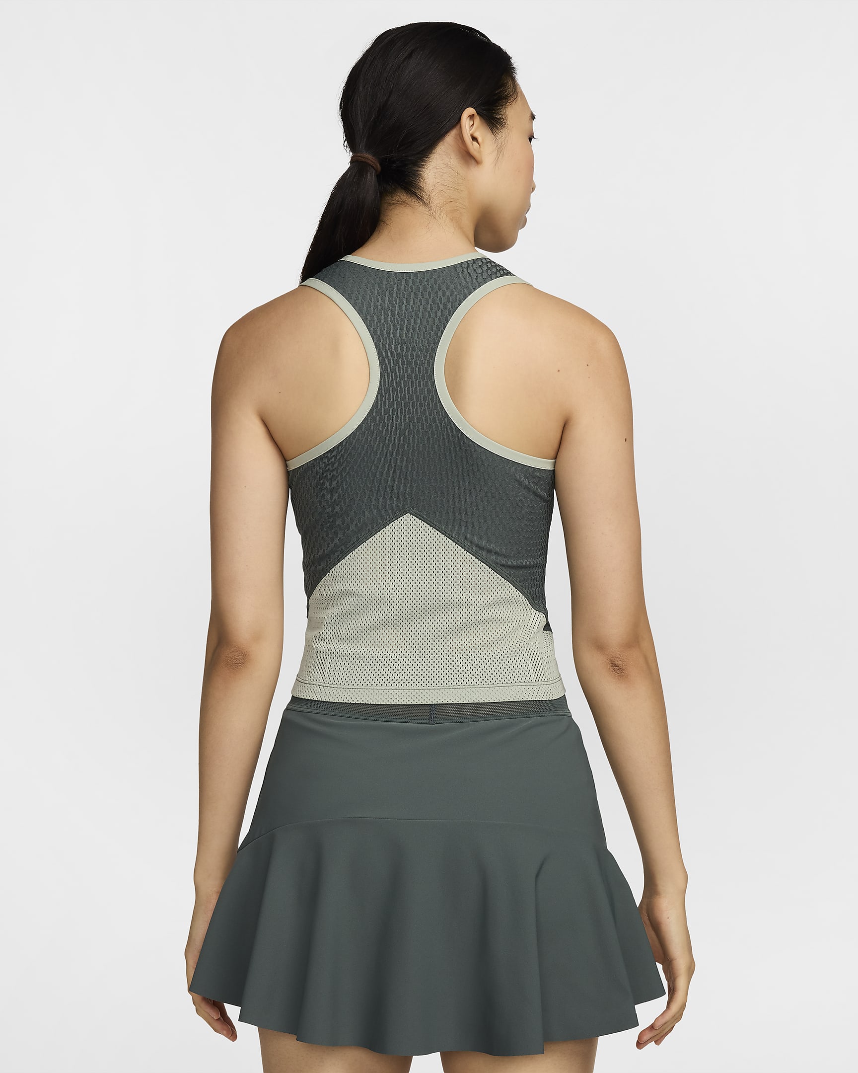 NikeCourt Slam Women's Tank Top - Vintage Green/Jade Horizon/Jade Horizon/White